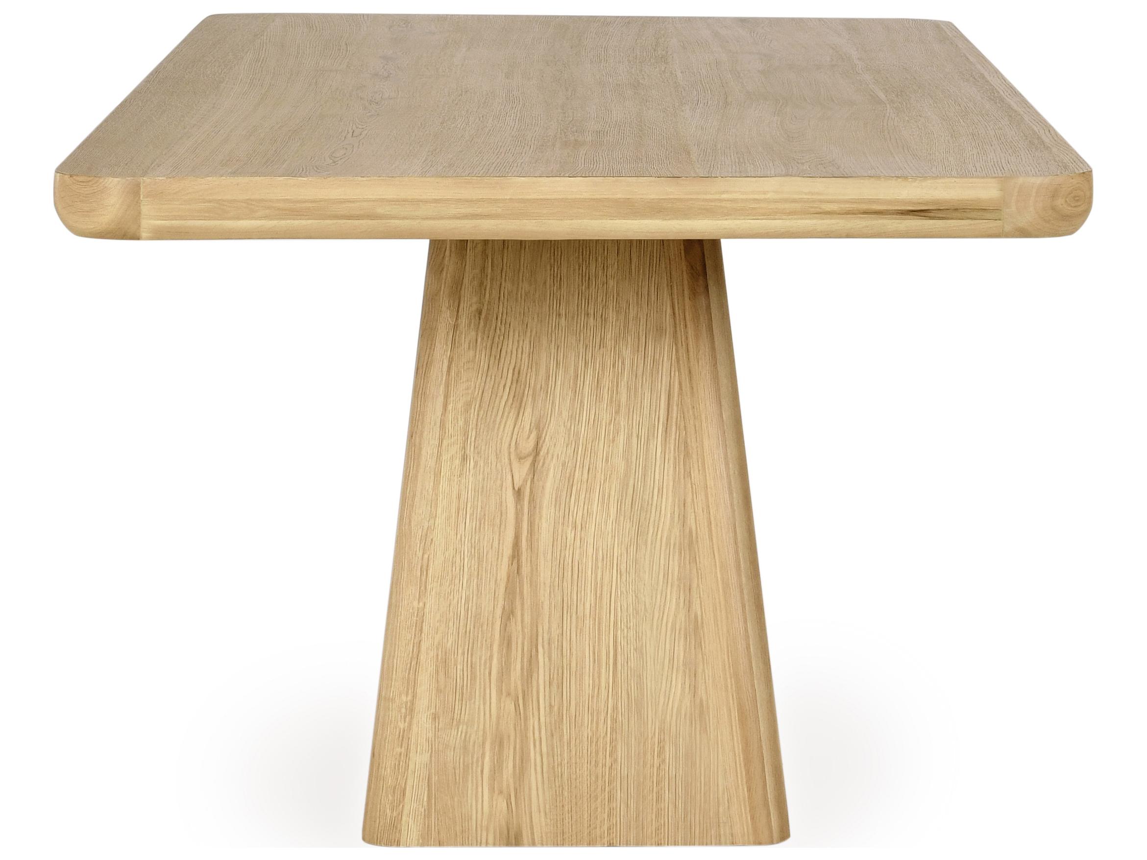 Classic Home Orlando Rectangular Wood Natural Dining Table
