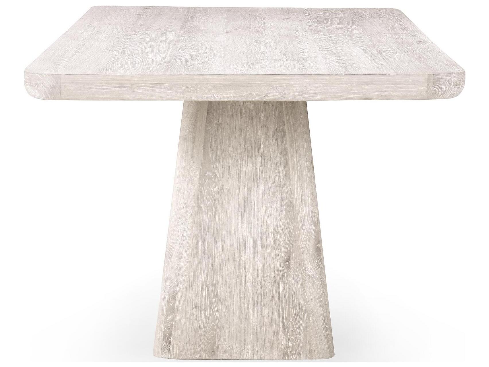 Classic Home Orlando Rectangular Wood White Dining Table