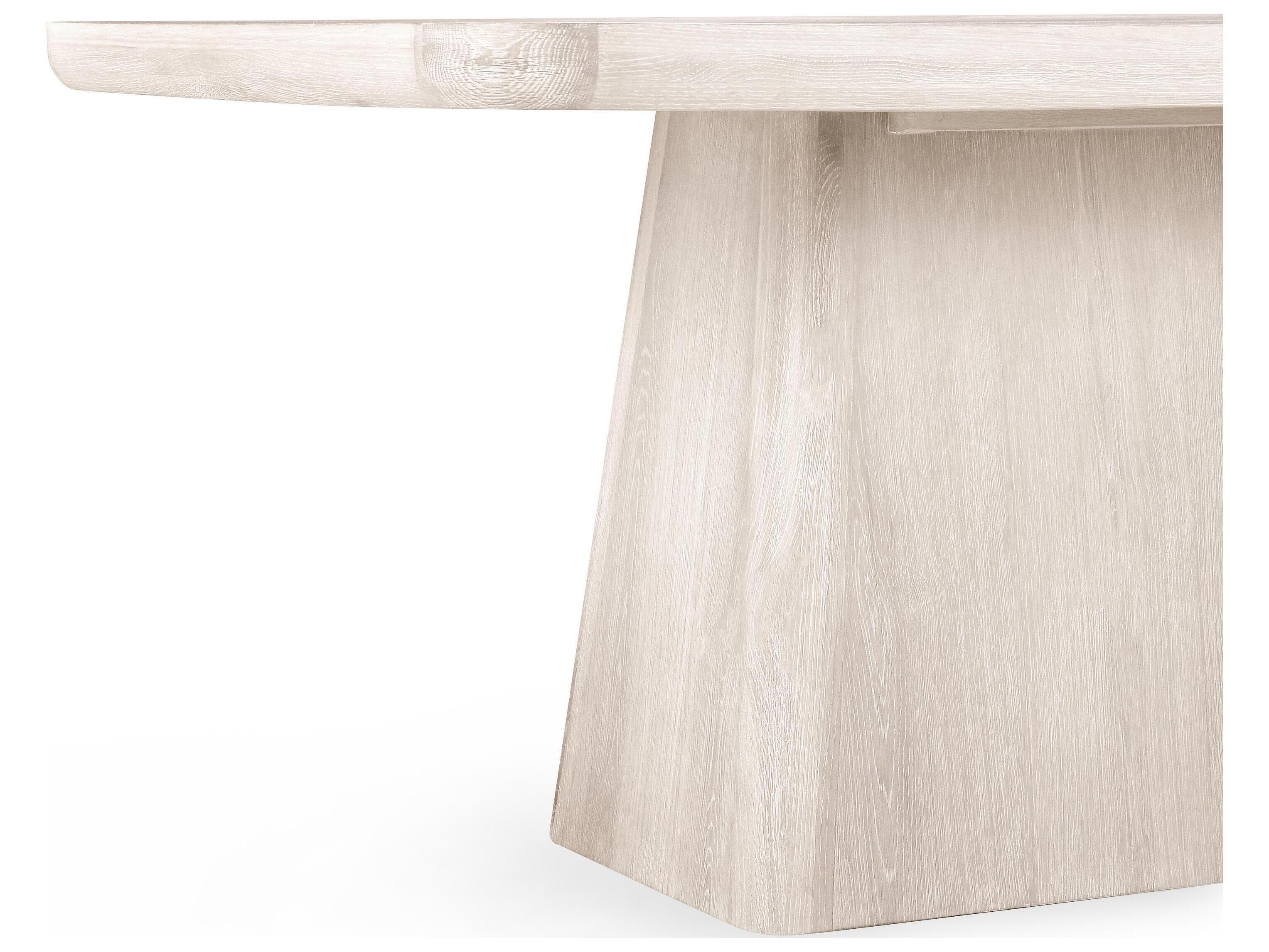 Classic Home Orlando Rectangular Wood White Dining Table