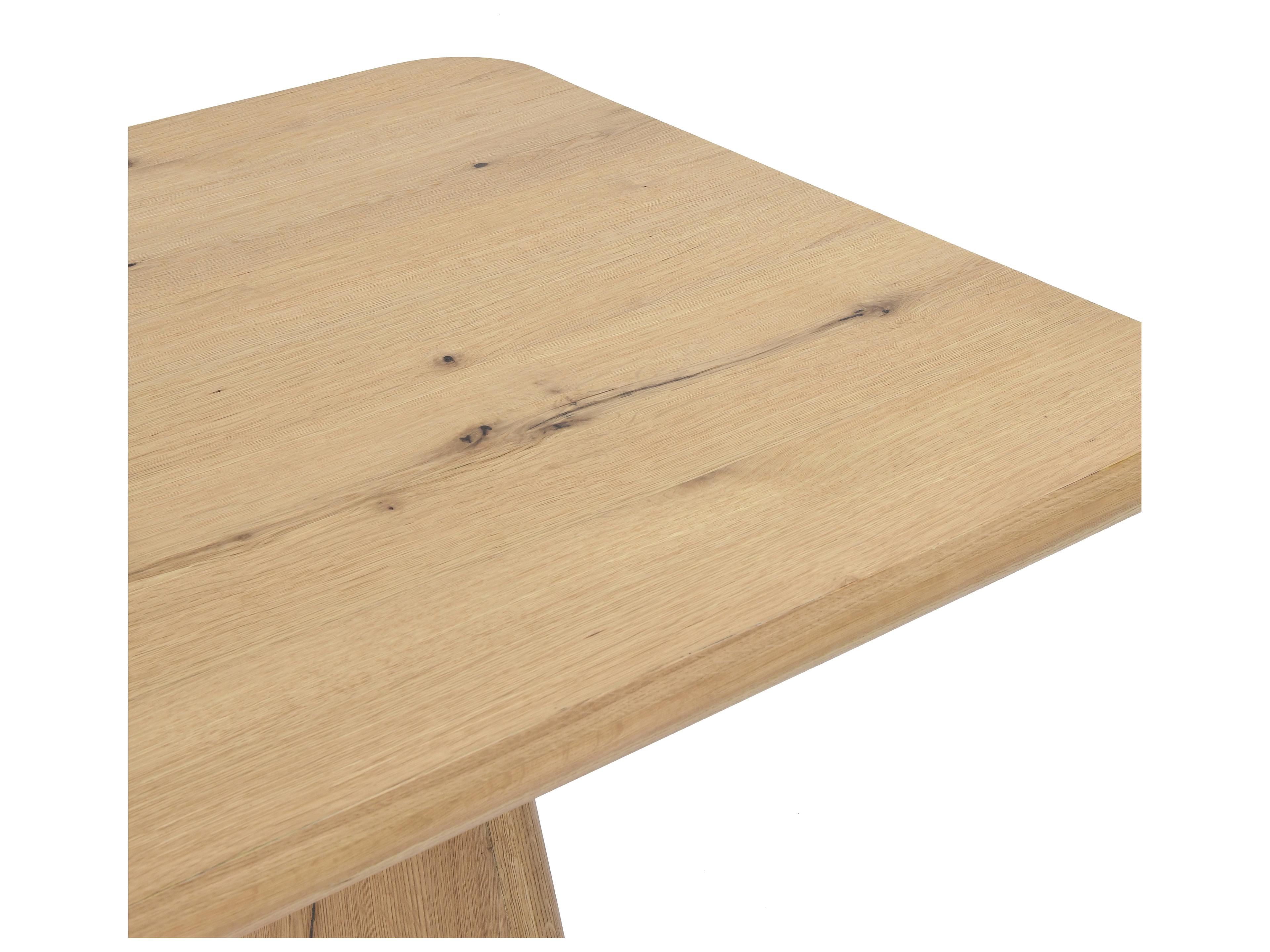 Classic Home Orlando Rectangular Wood Natural Dining Table