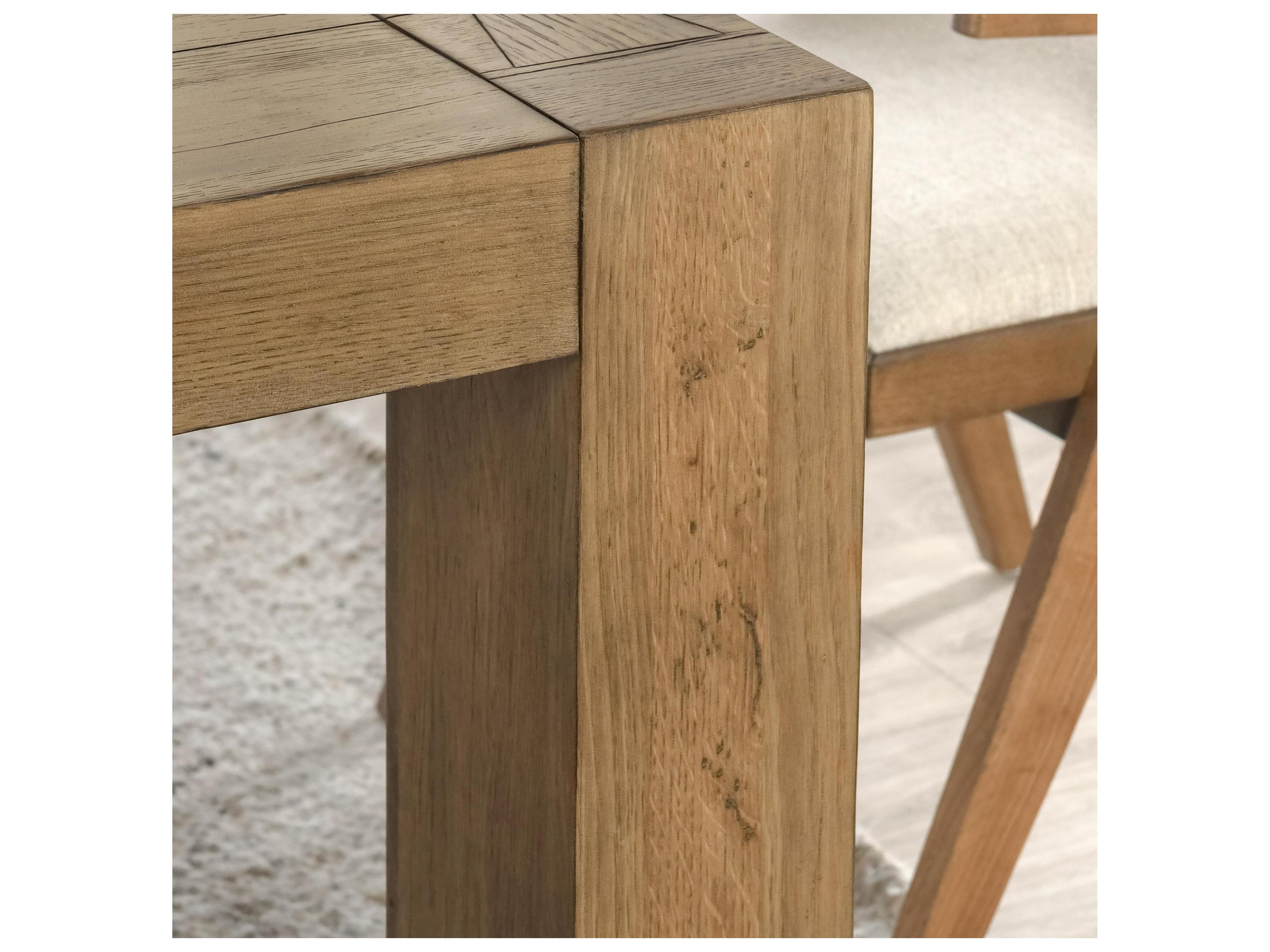 Classic Home Kingston Rectangular Wood Natural Dining Table