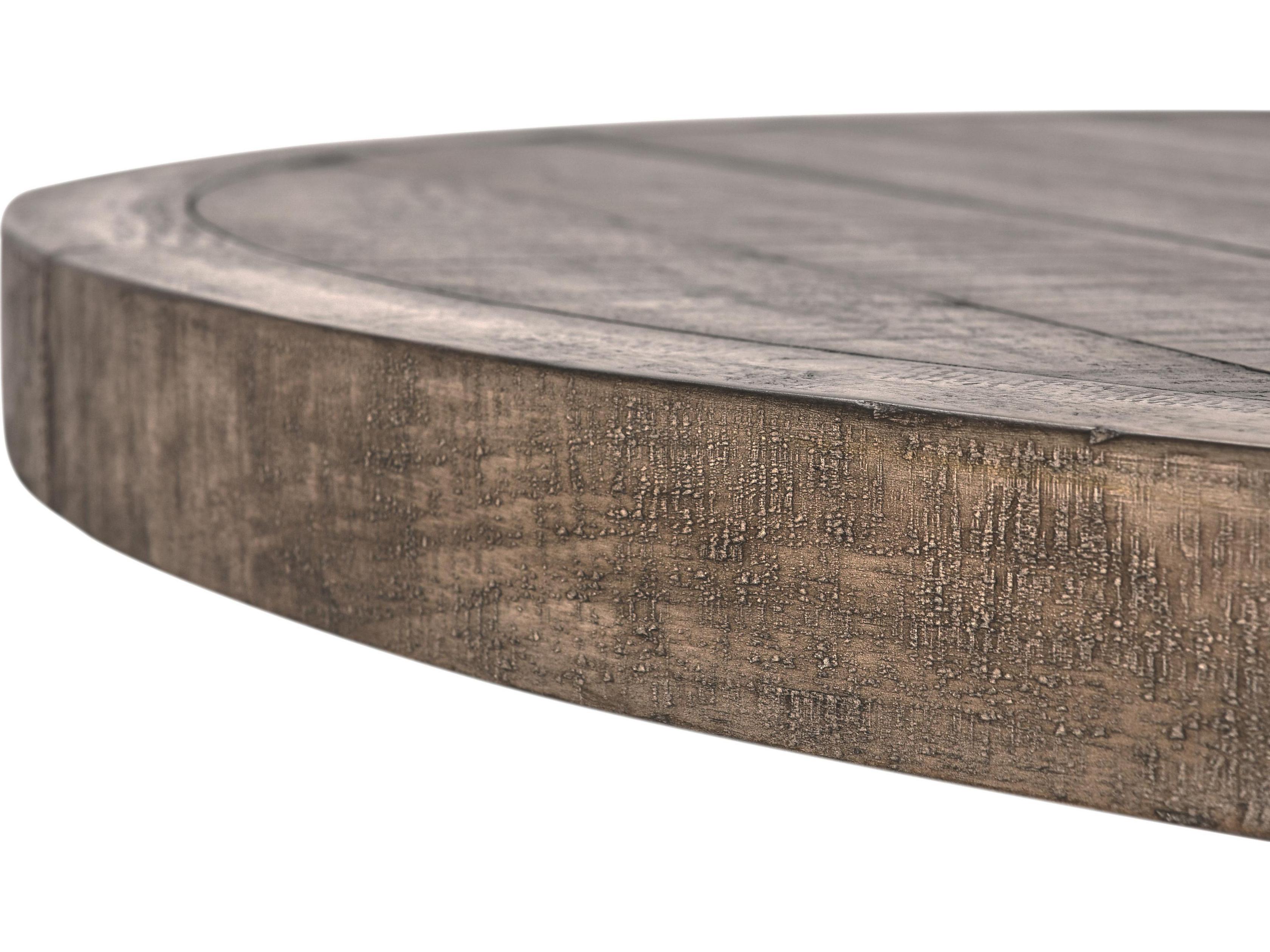 Classic Home Rosemount Round Wood Brown Dining Table