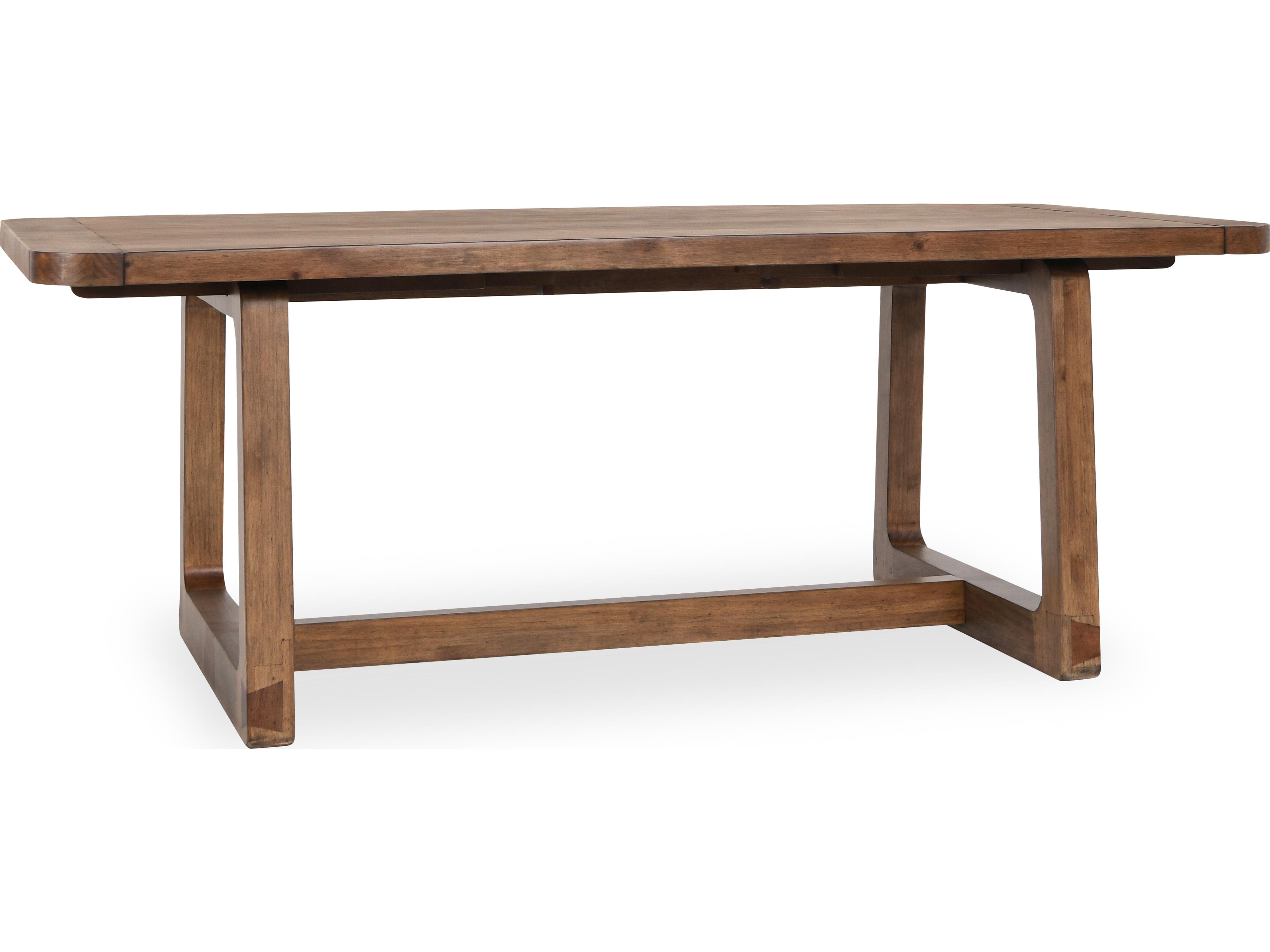 Classic Home Lyra Rectangular Wood Brown Dining Table