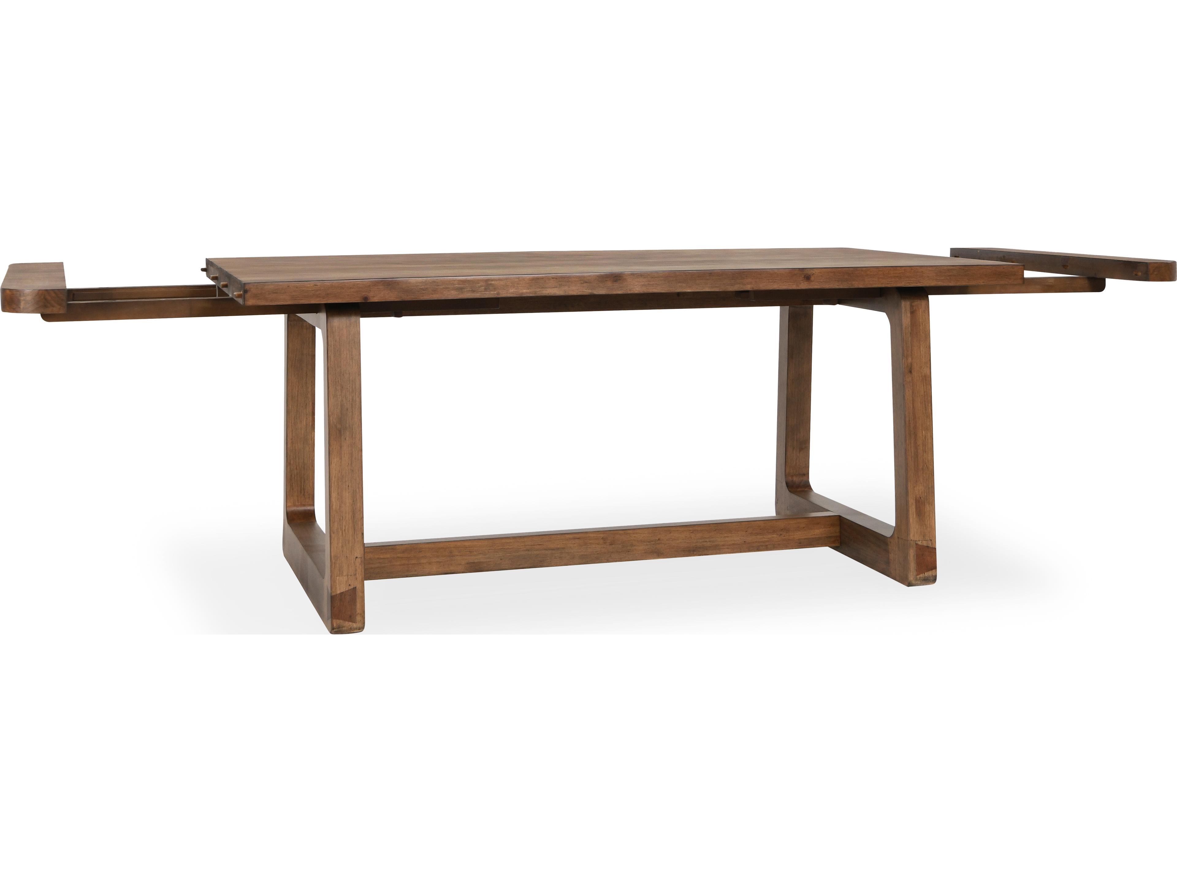 Classic Home Lyra Rectangular Wood Brown Dining Table
