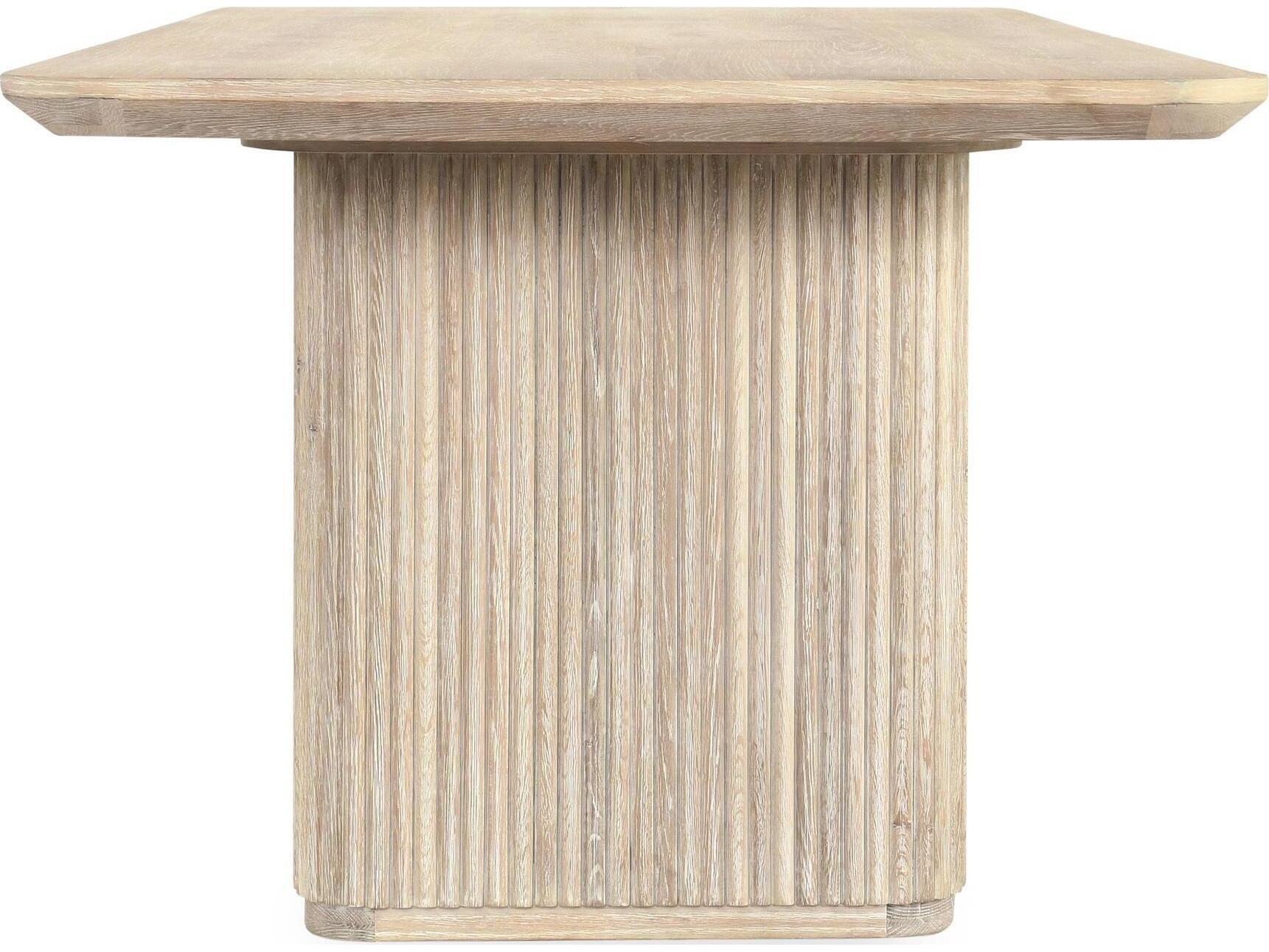 Classic Home Vander Rectangular Wood Cream Dining Table