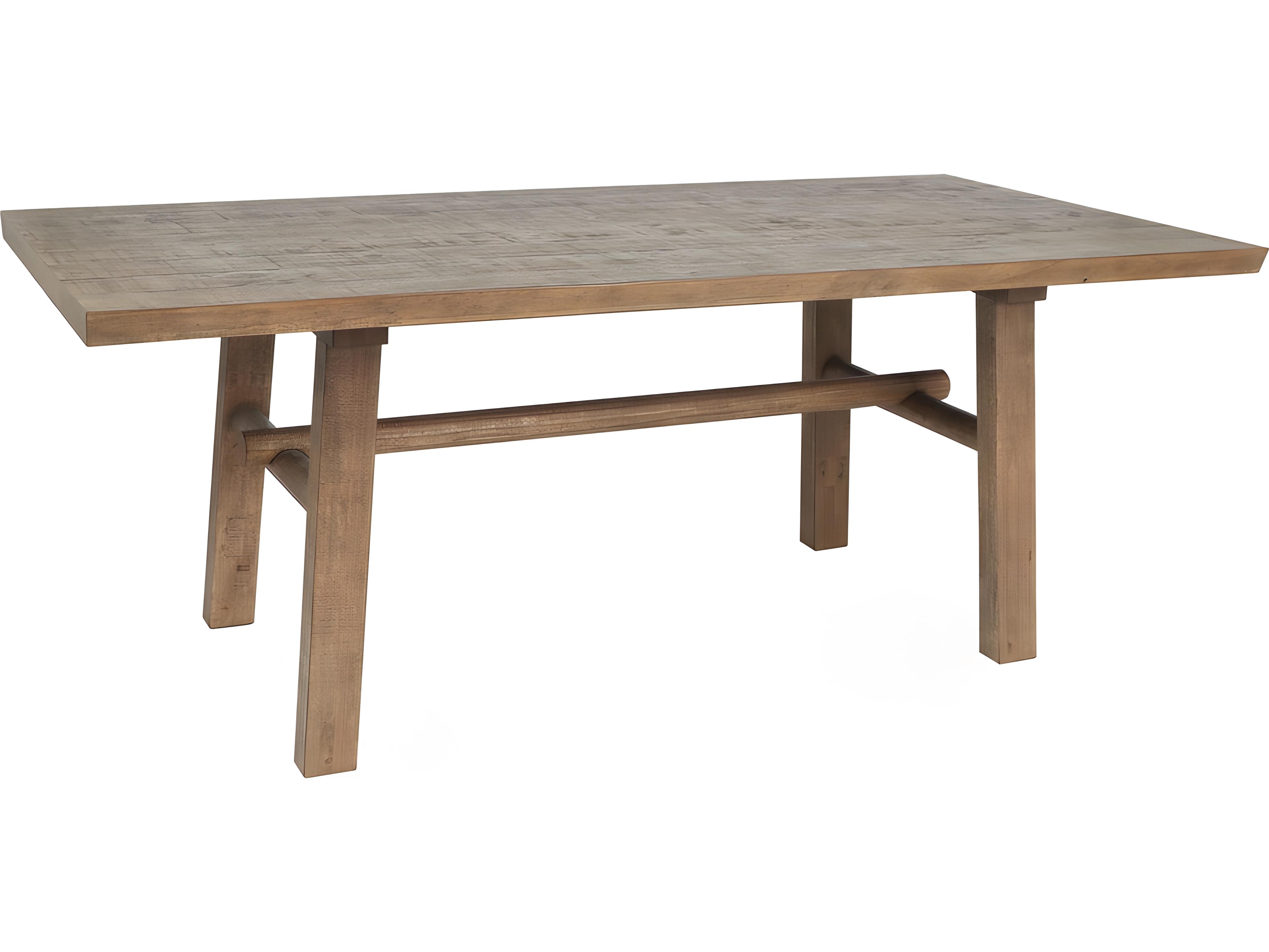 Classic Home Liana Rectangular Wood Brown Dining Table
