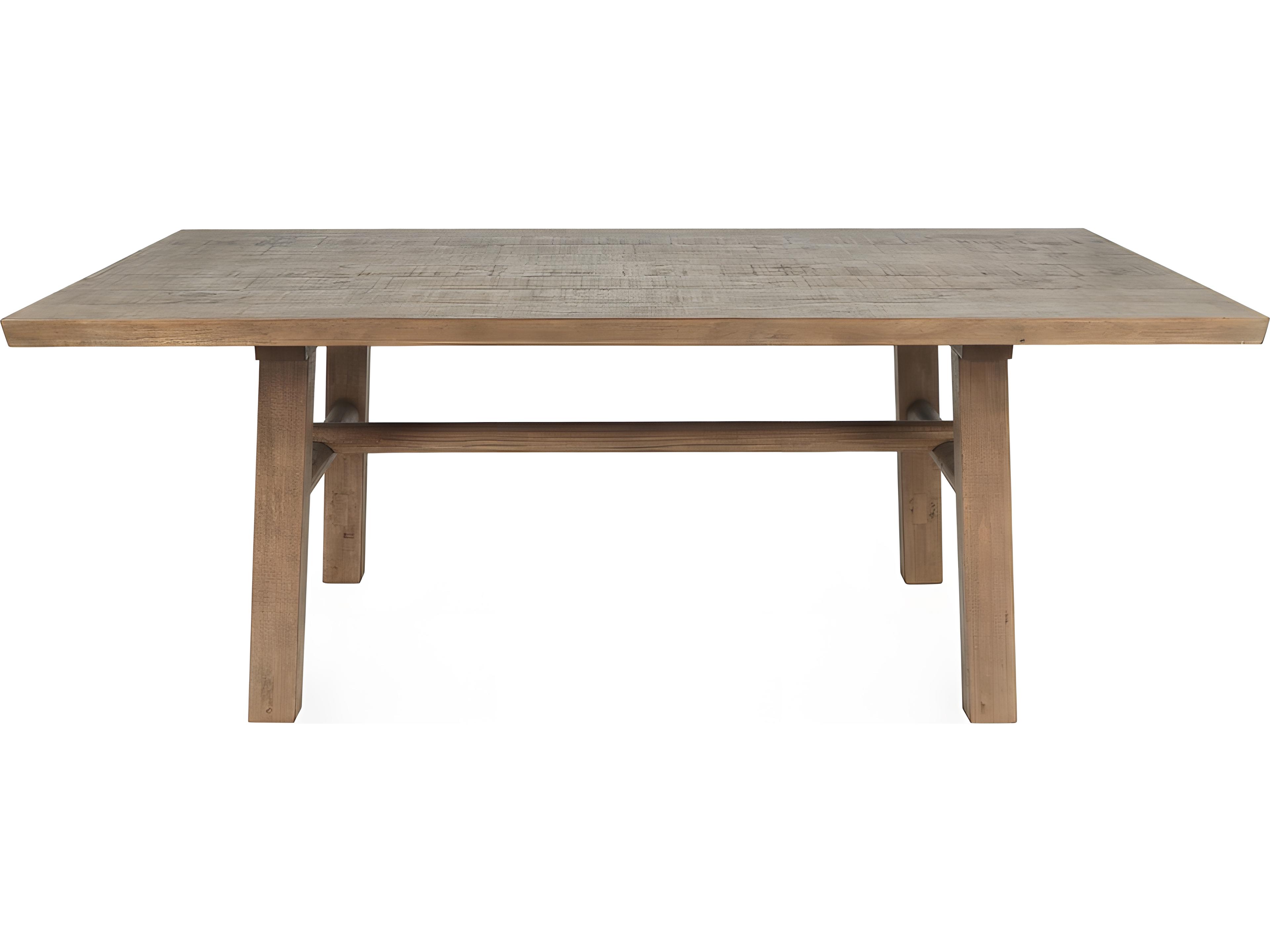 Classic Home Liana Rectangular Wood Brown Dining Table