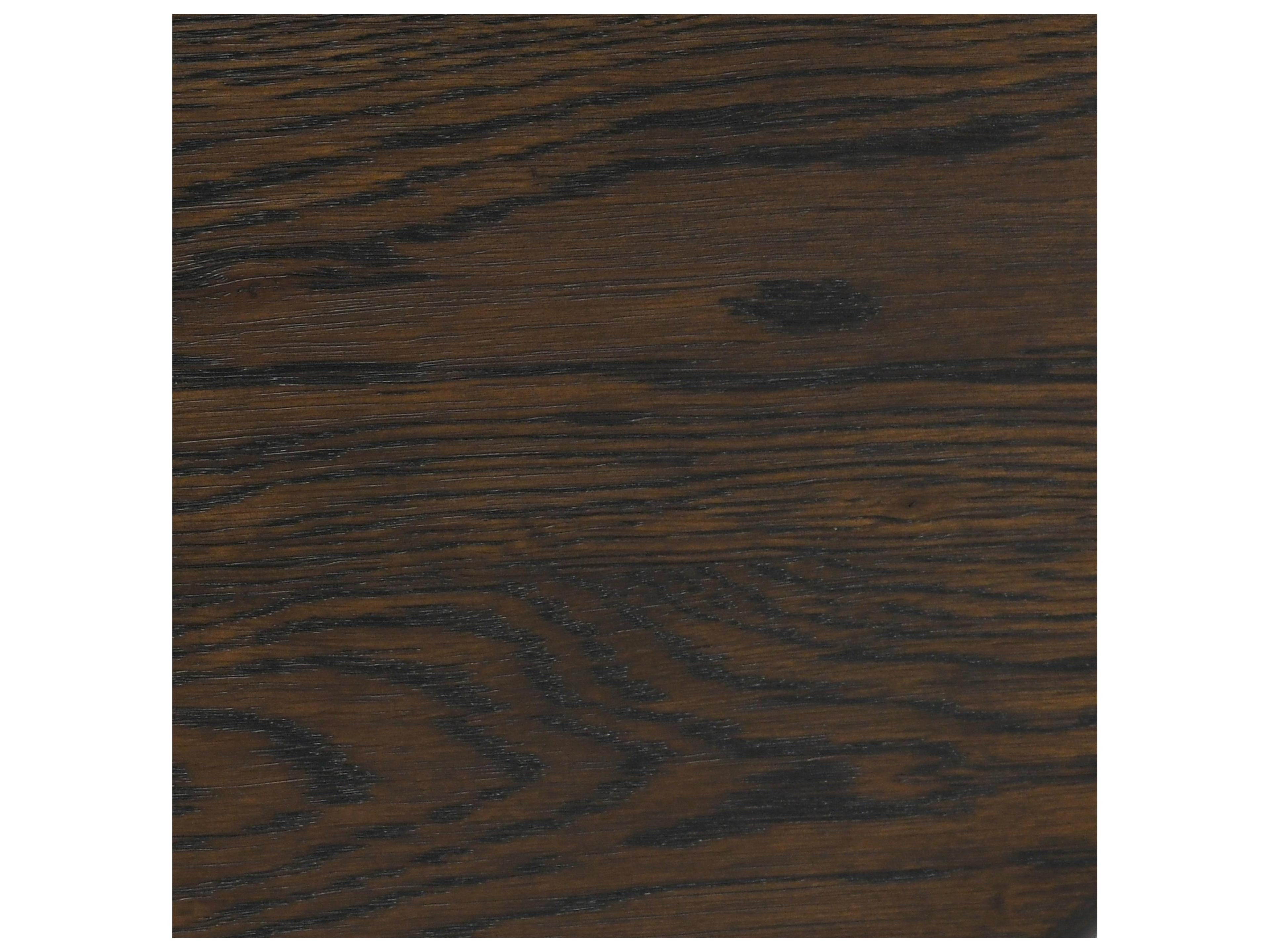 Classic Home Runa Round Wood Brown End Table