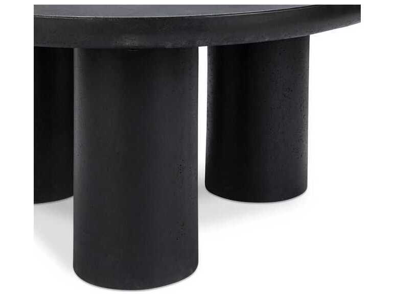 Classic Home Anzio Round Concrete Coffee Table