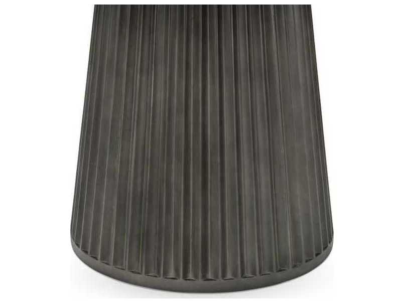 Classic Home Caspia Round Concrete Dining Table