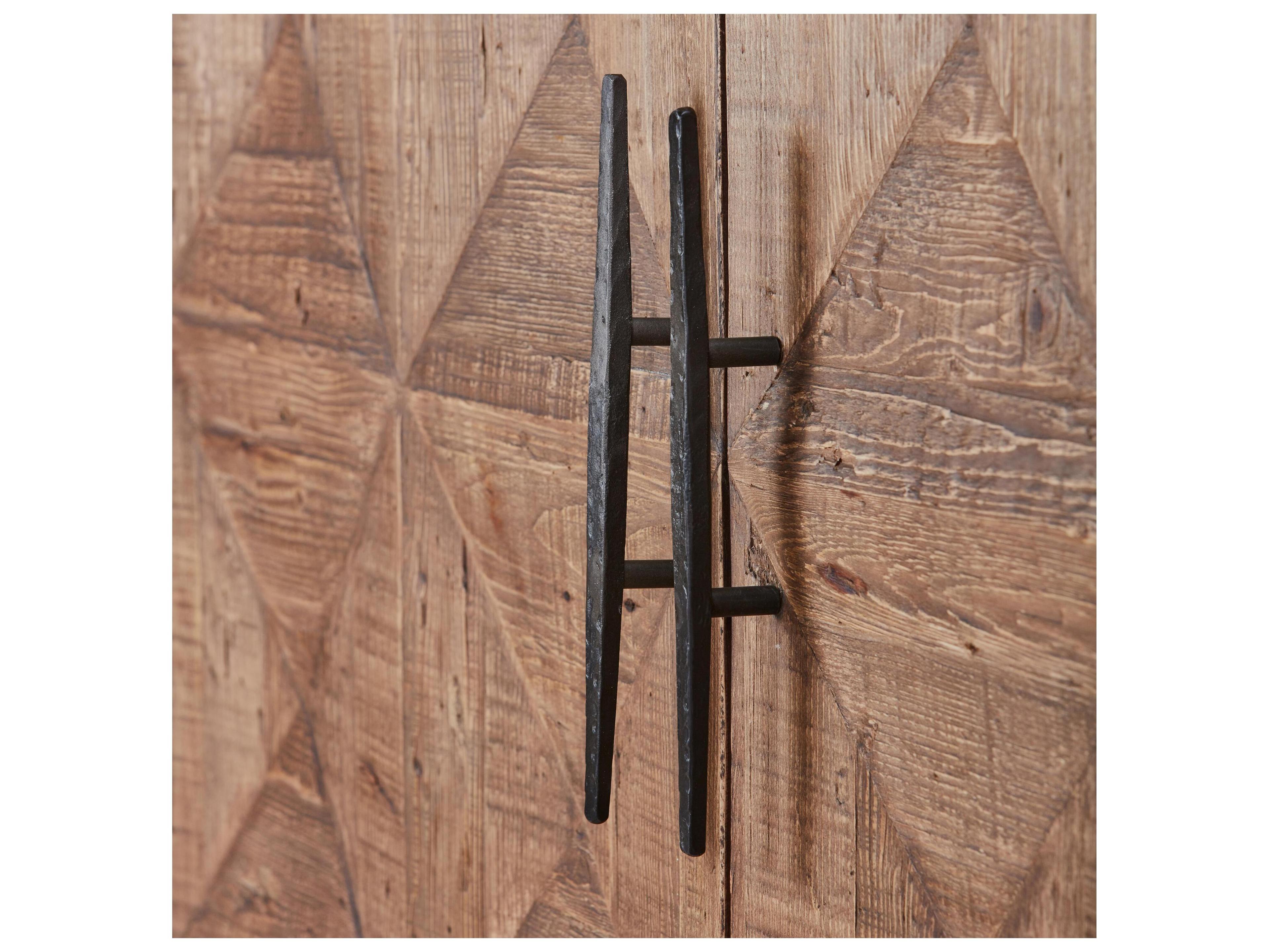 Classic Home Elani 103" Pine Wood Natural Brown Sideboard