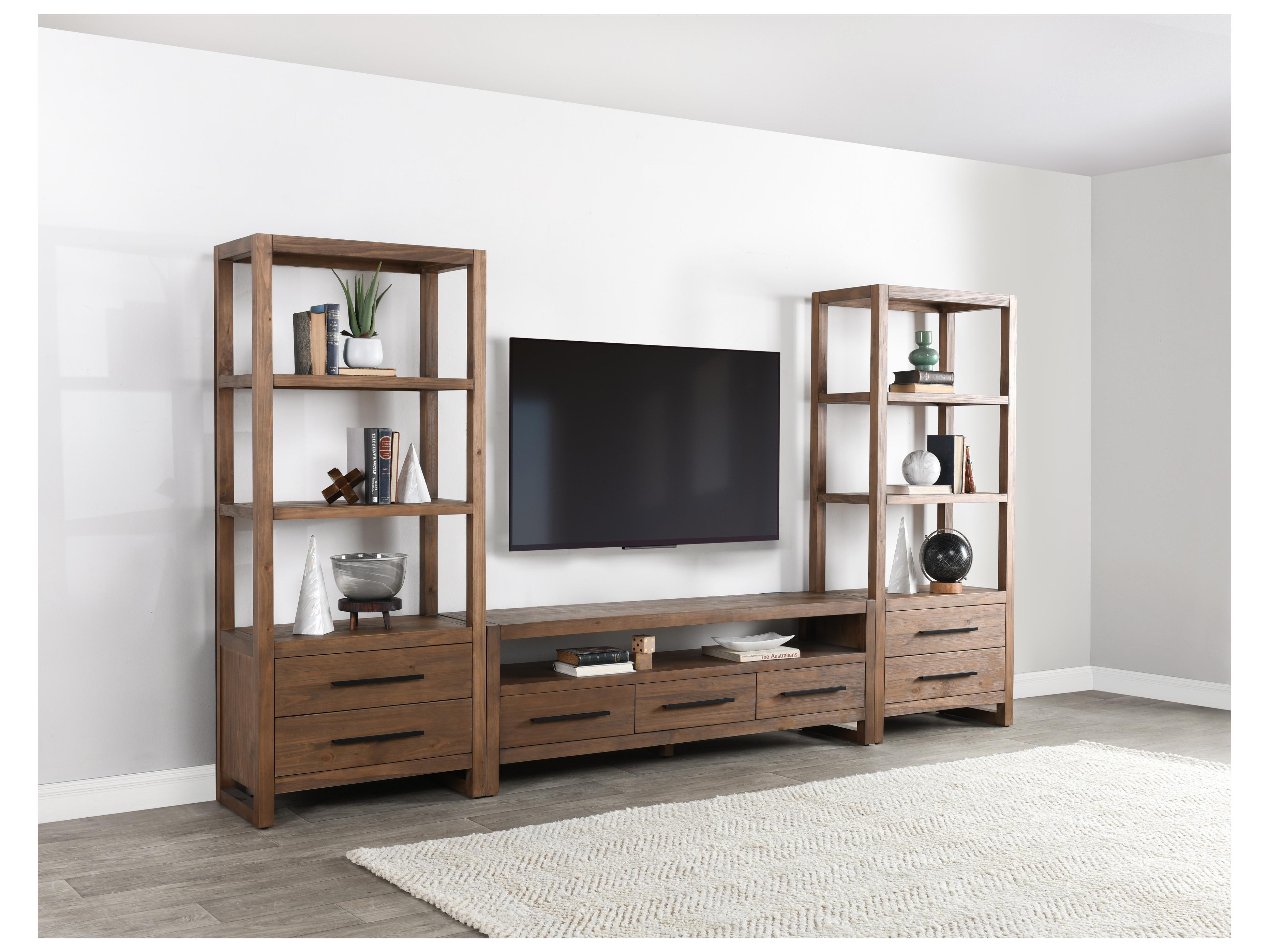 Classic Home Fenmore Almond Brown Bookcase