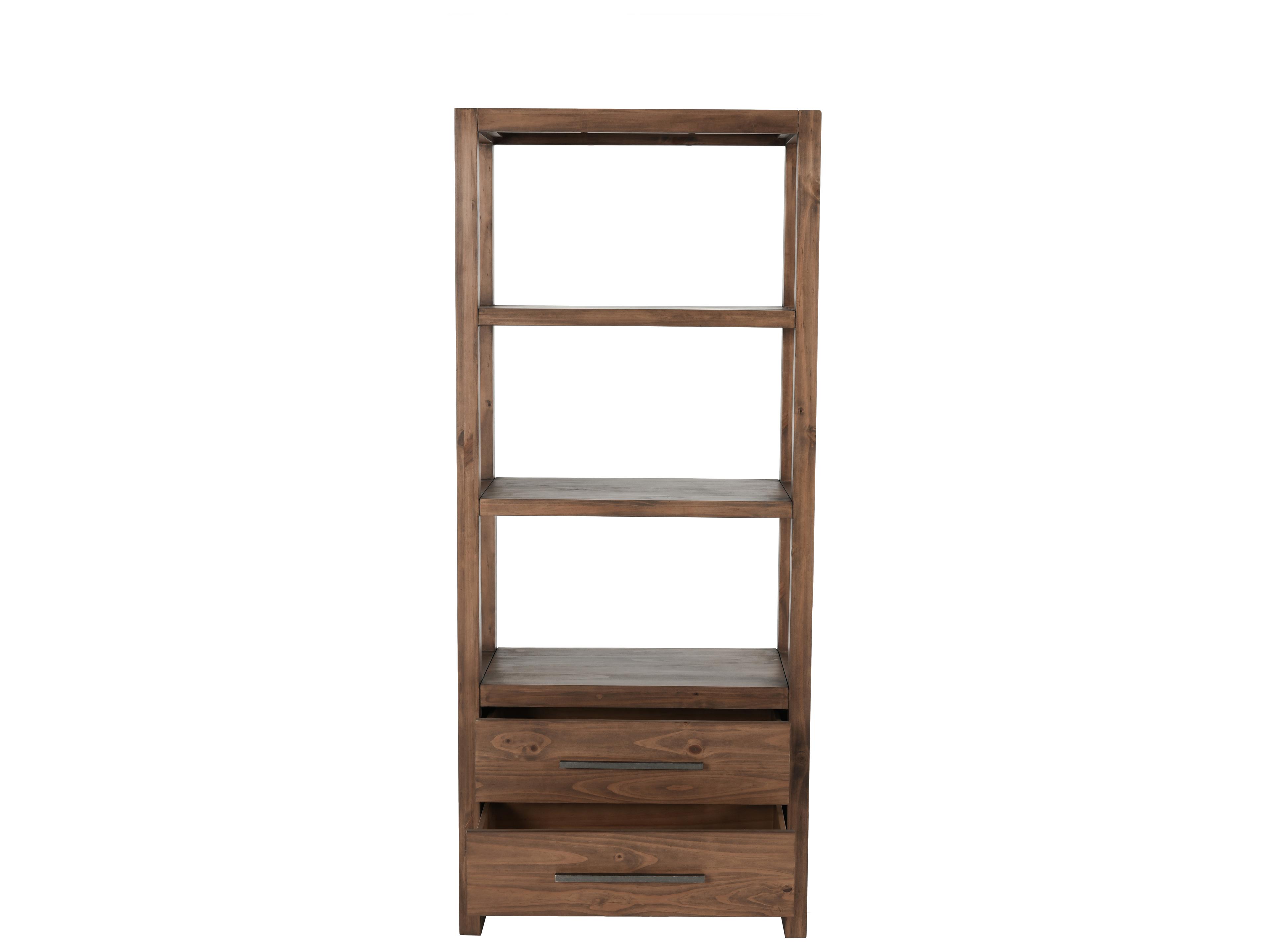 Classic Home Fenmore Almond Brown Bookcase