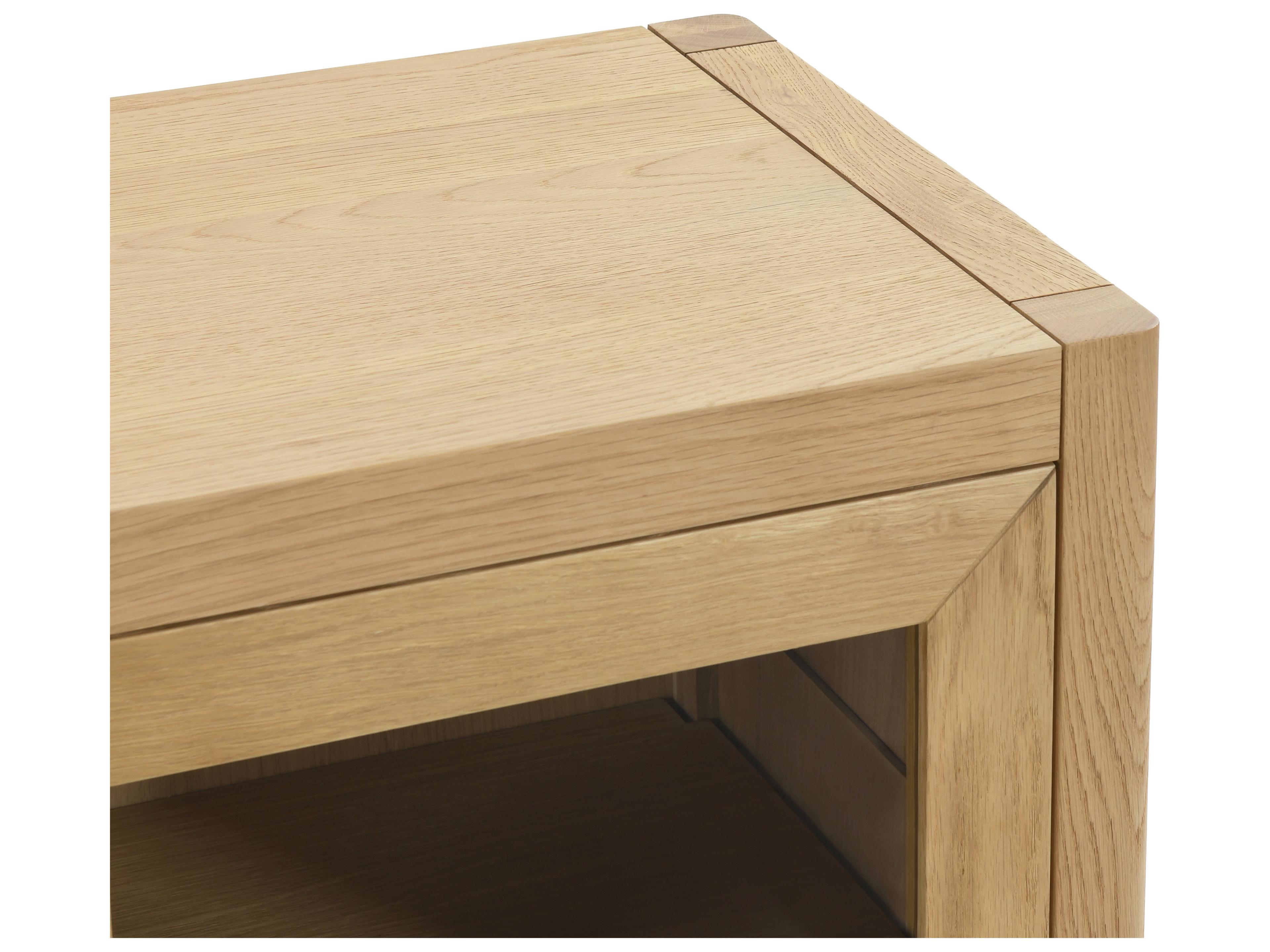 Classic Home Beechgrove 78" Oak Wood Natural Brown Sideboard