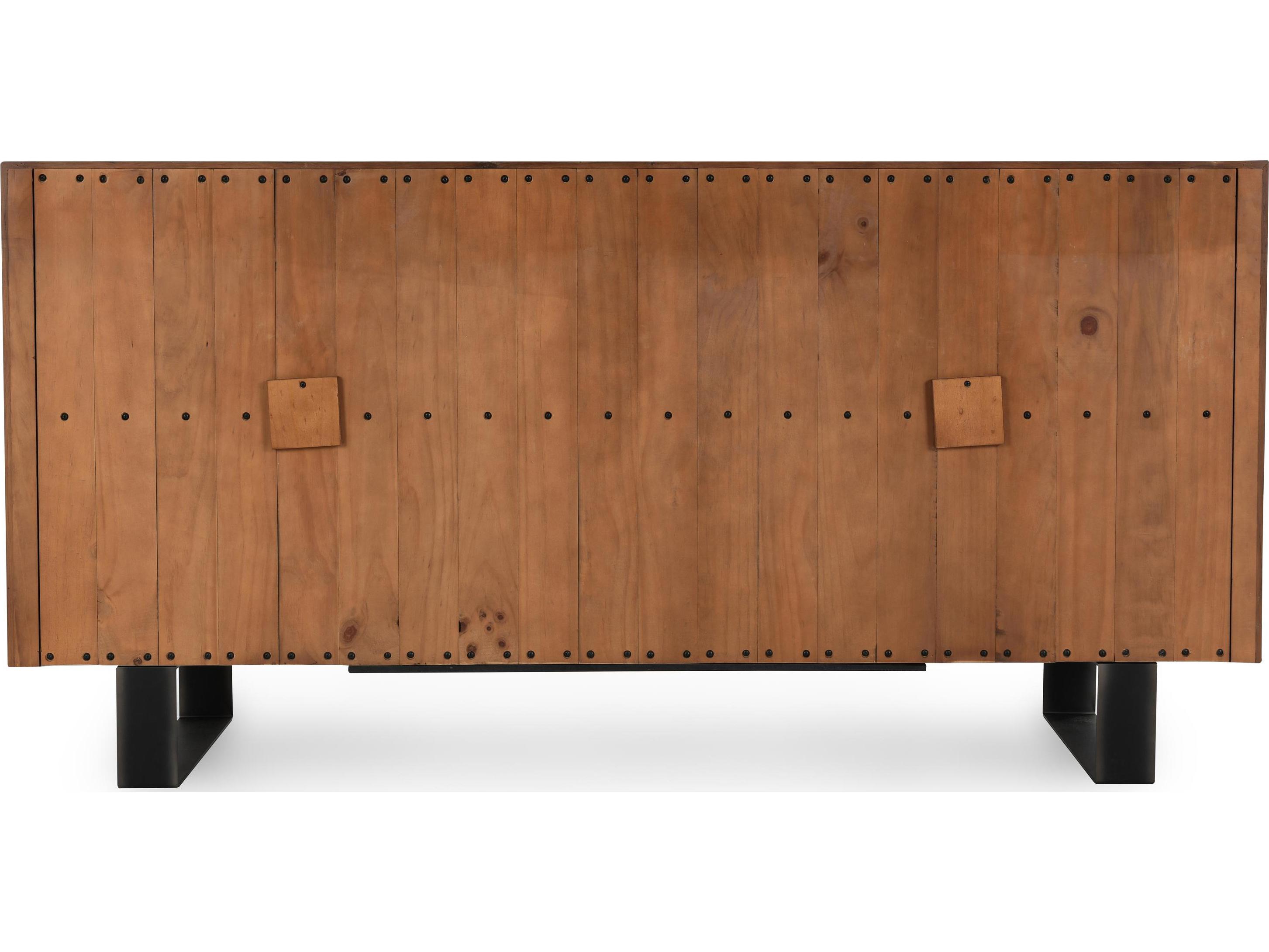 Classic Home Danica 72" Oak Wood Natural Sideboard