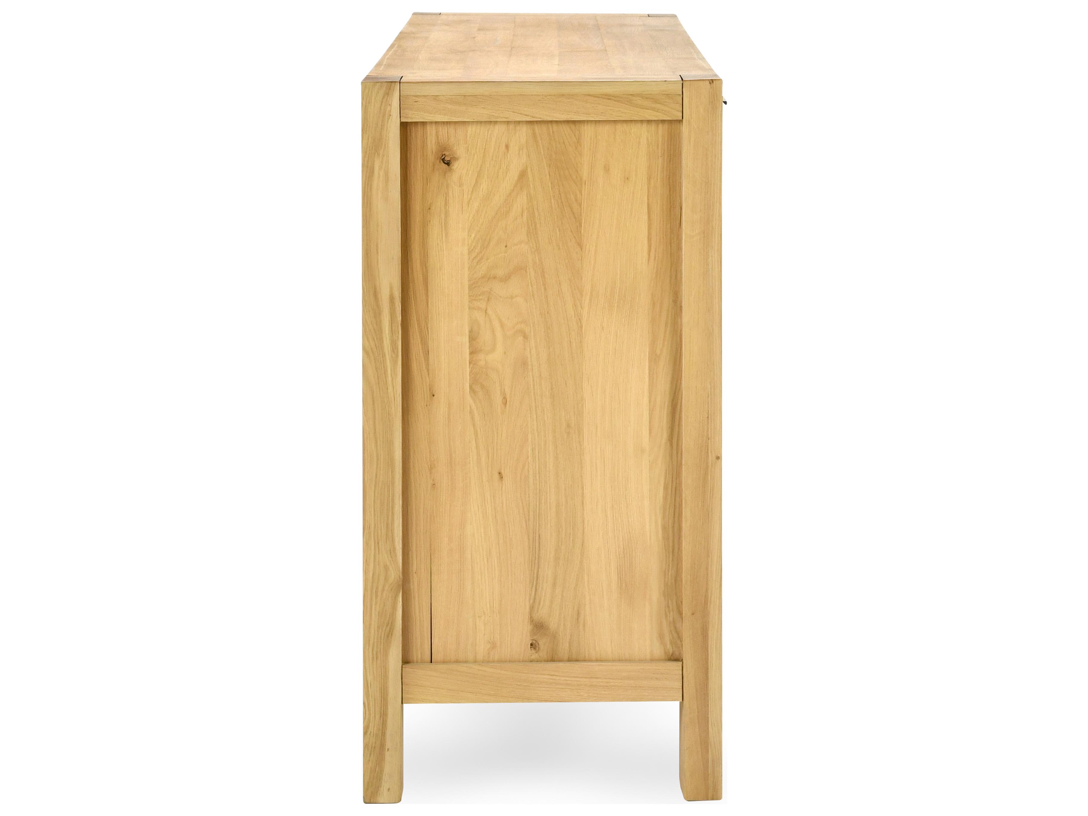 Classic Home Parsons 72" Oak Wood Natural Brown Sideboard