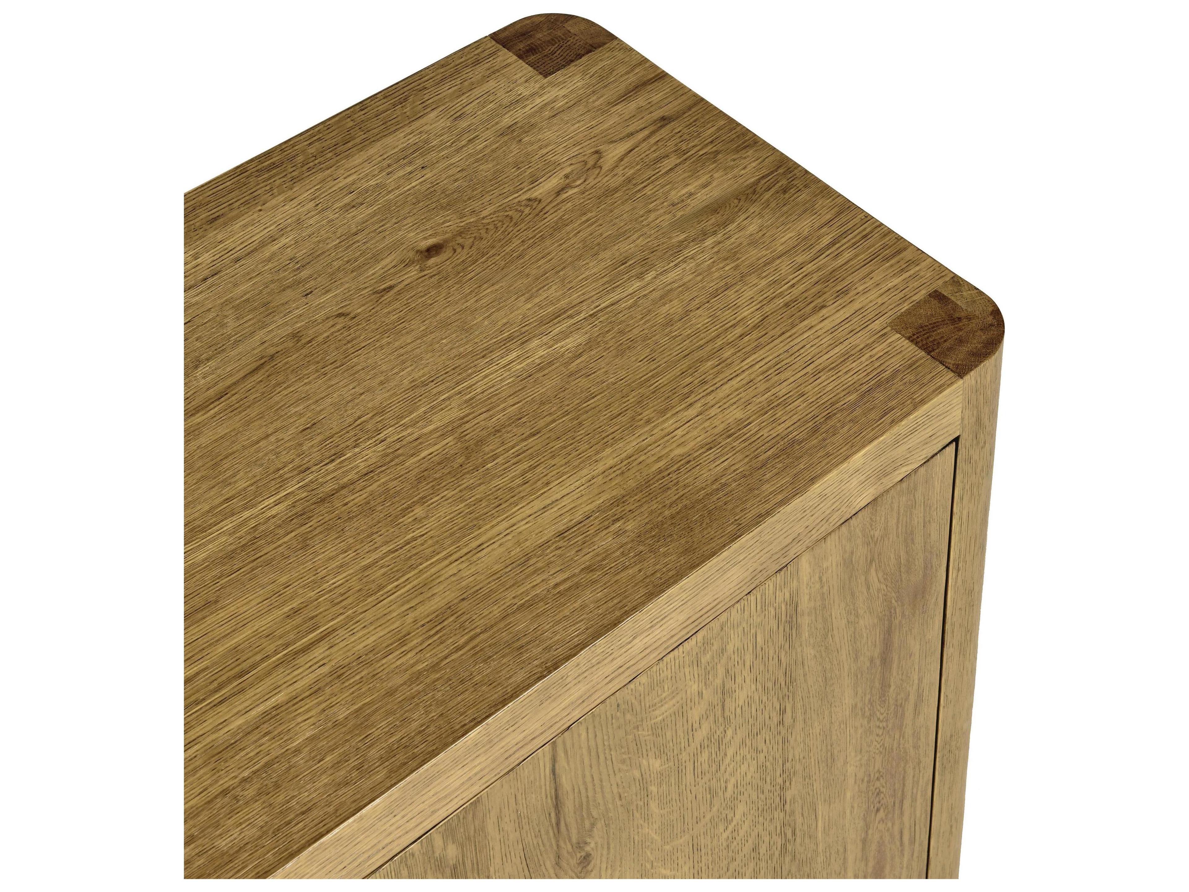 Classic Home Orlando 80" Oak Wood Brown Sideboard