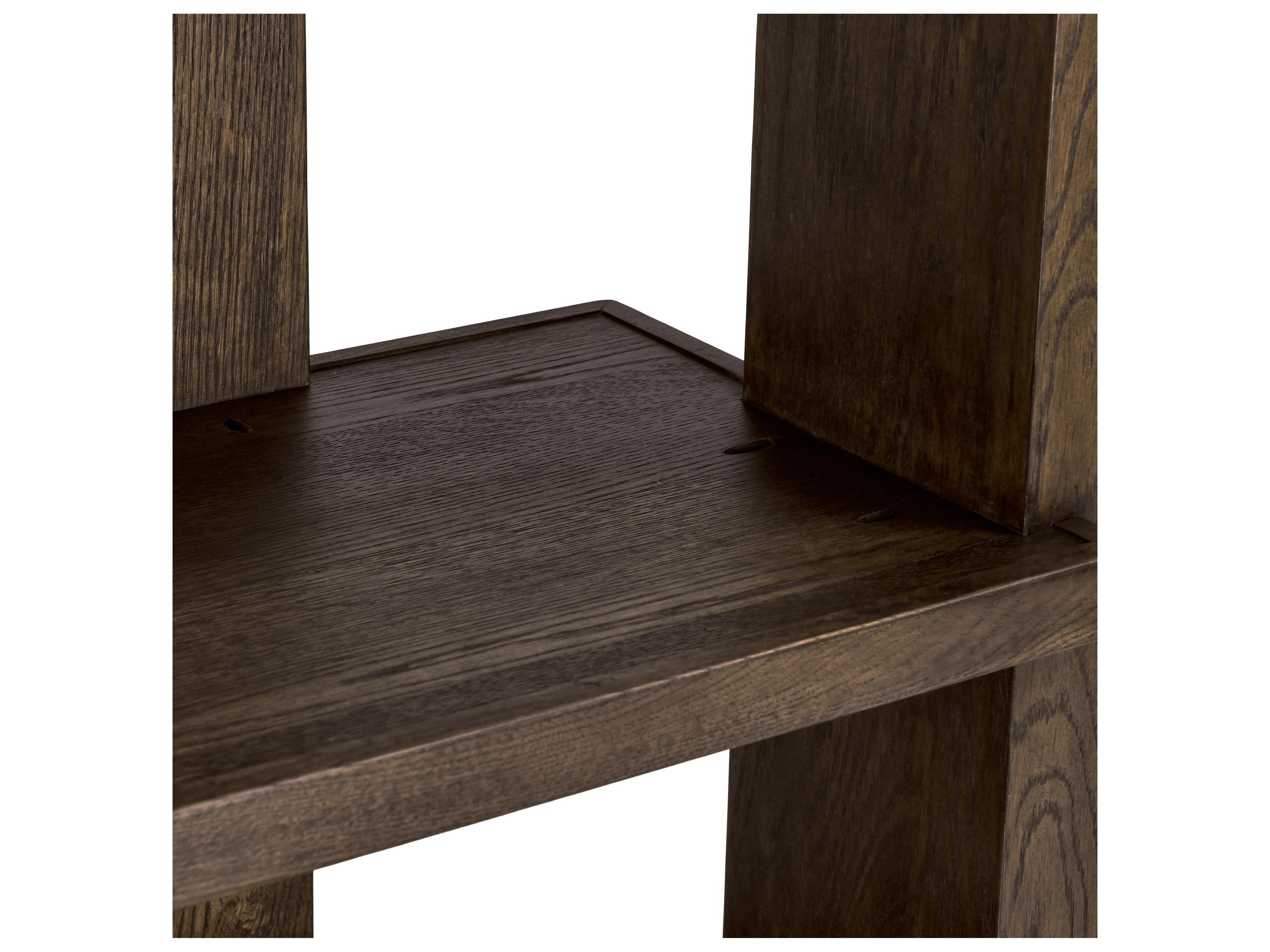 Classic Home Doku Dark Brown Bookcase