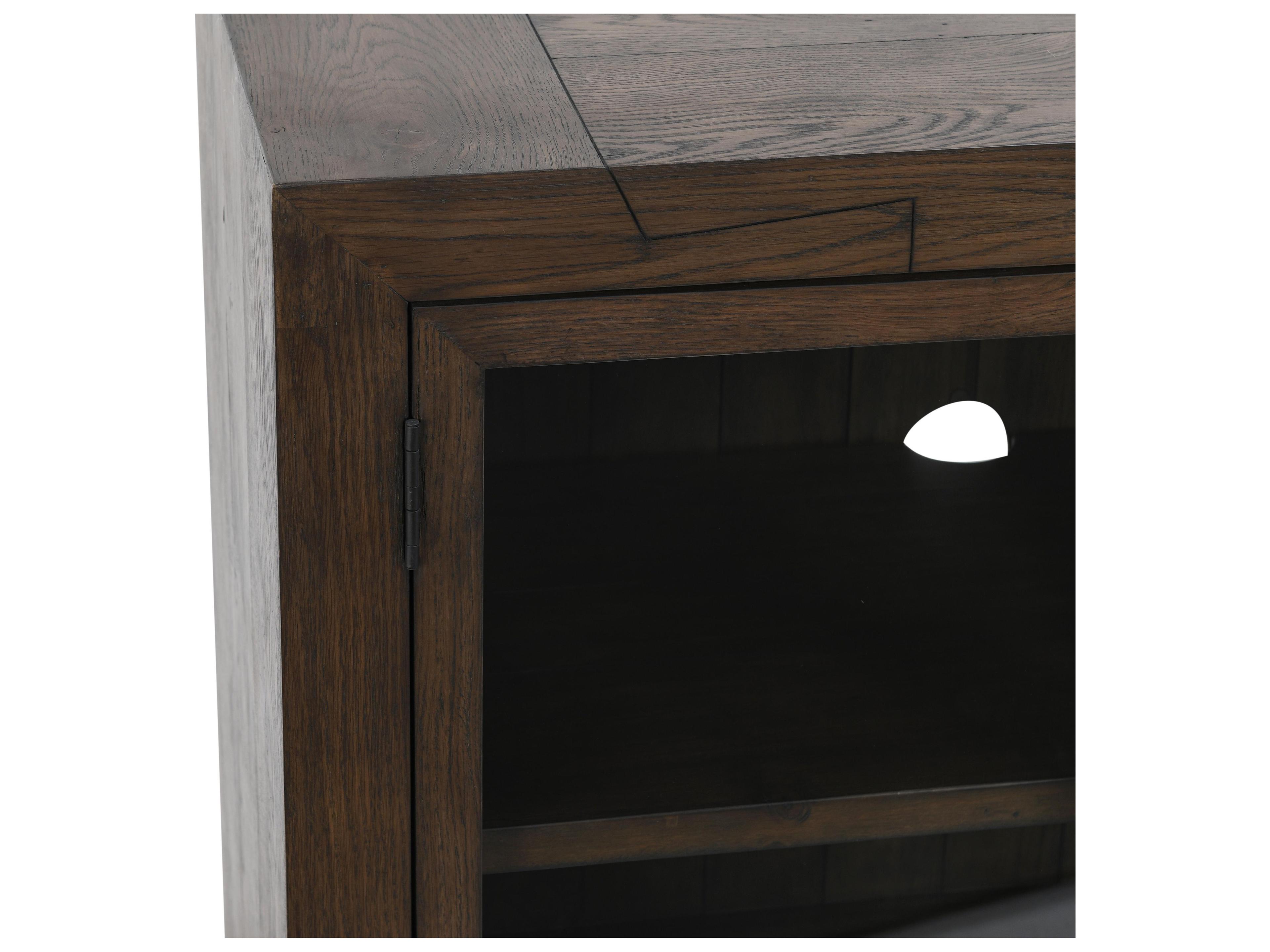 Classic Home Troy 72" Oak Wood Brown Sideboard