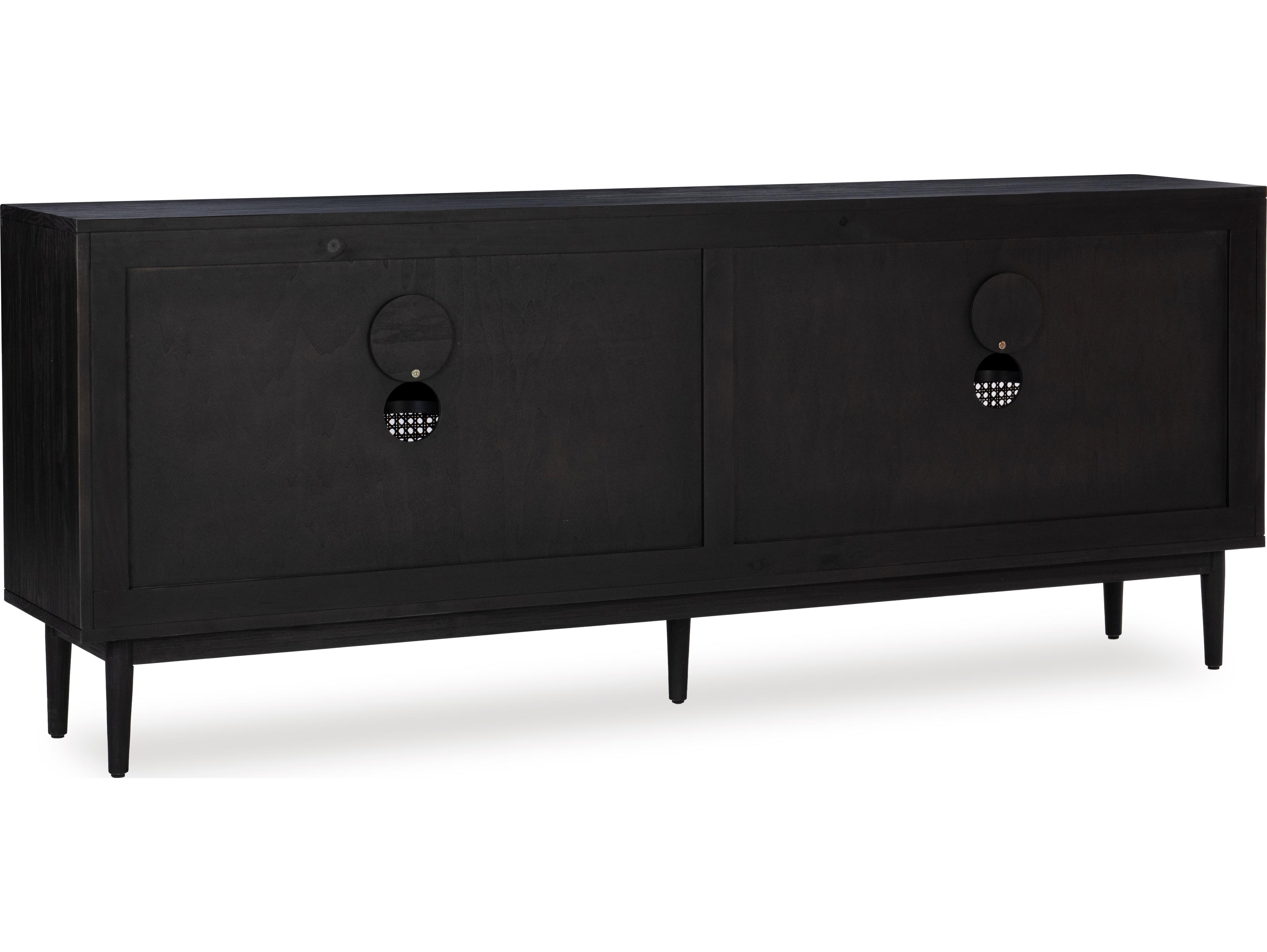 Classic Home Edris 78" Pine Wood Sideboard