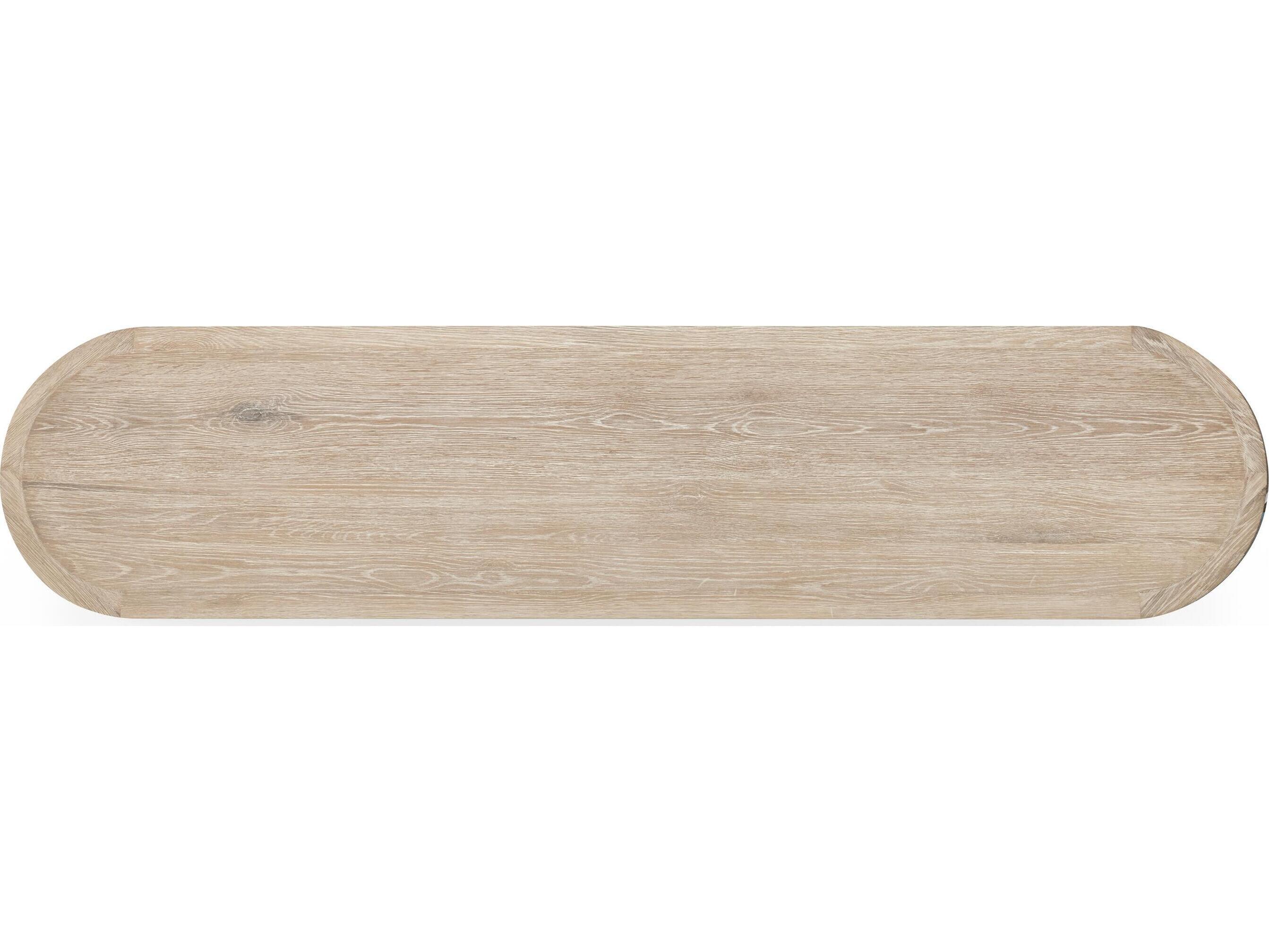 Classic Home Vander 78" Oak Wood White Wash Sideboard