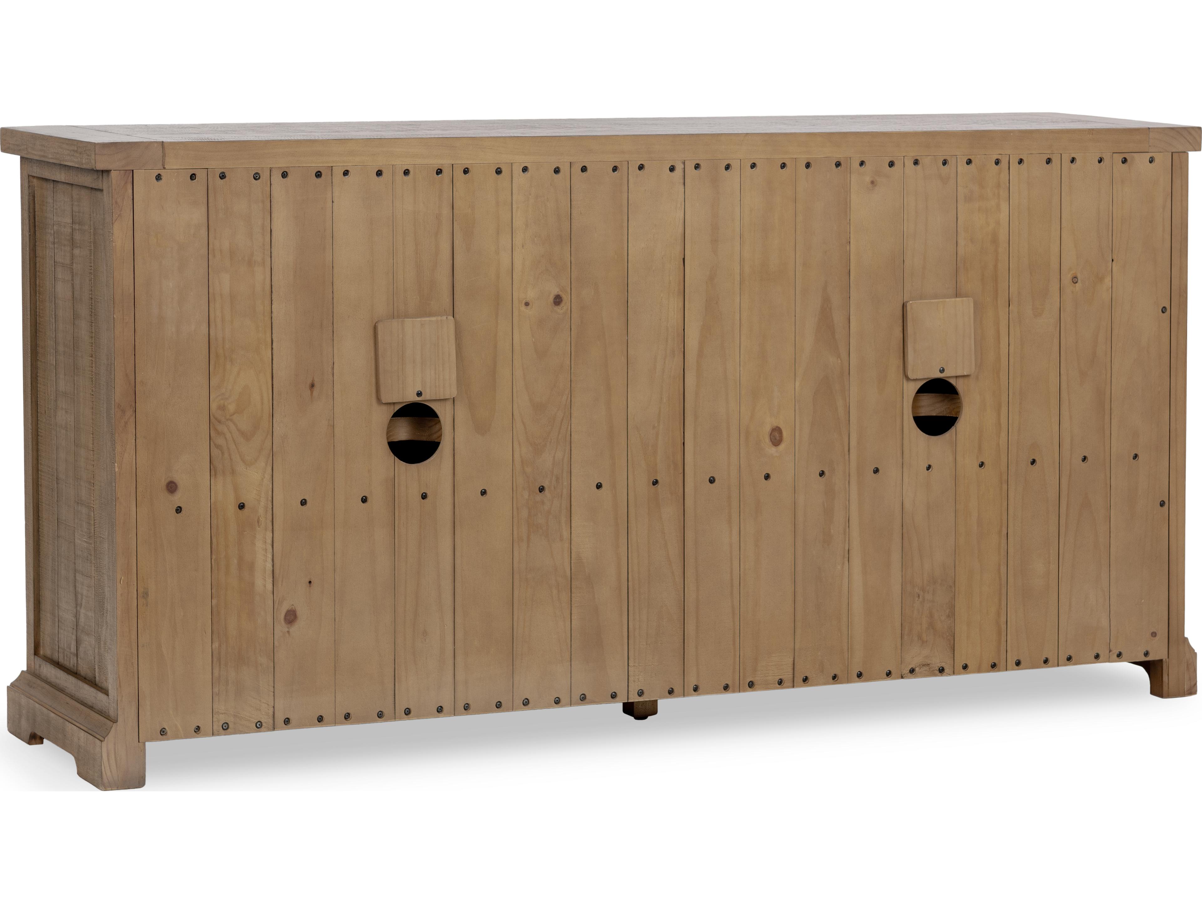 Classic Home Allegra 72" Pine Wood Sideboard