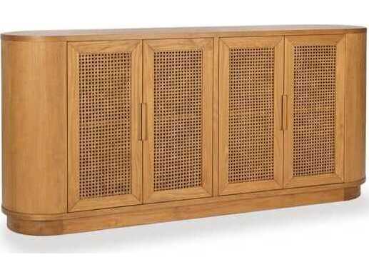 Classic Home Adelheid 78" Pine Wood Sideboard