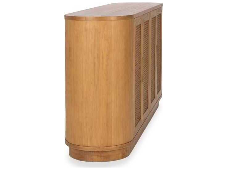 Classic Home Adelheid 78" Pine Wood Sideboard