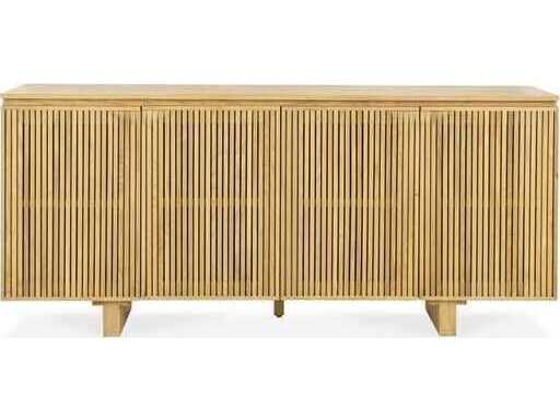 Classic Home Roya 82" Oak Wood Sideboard