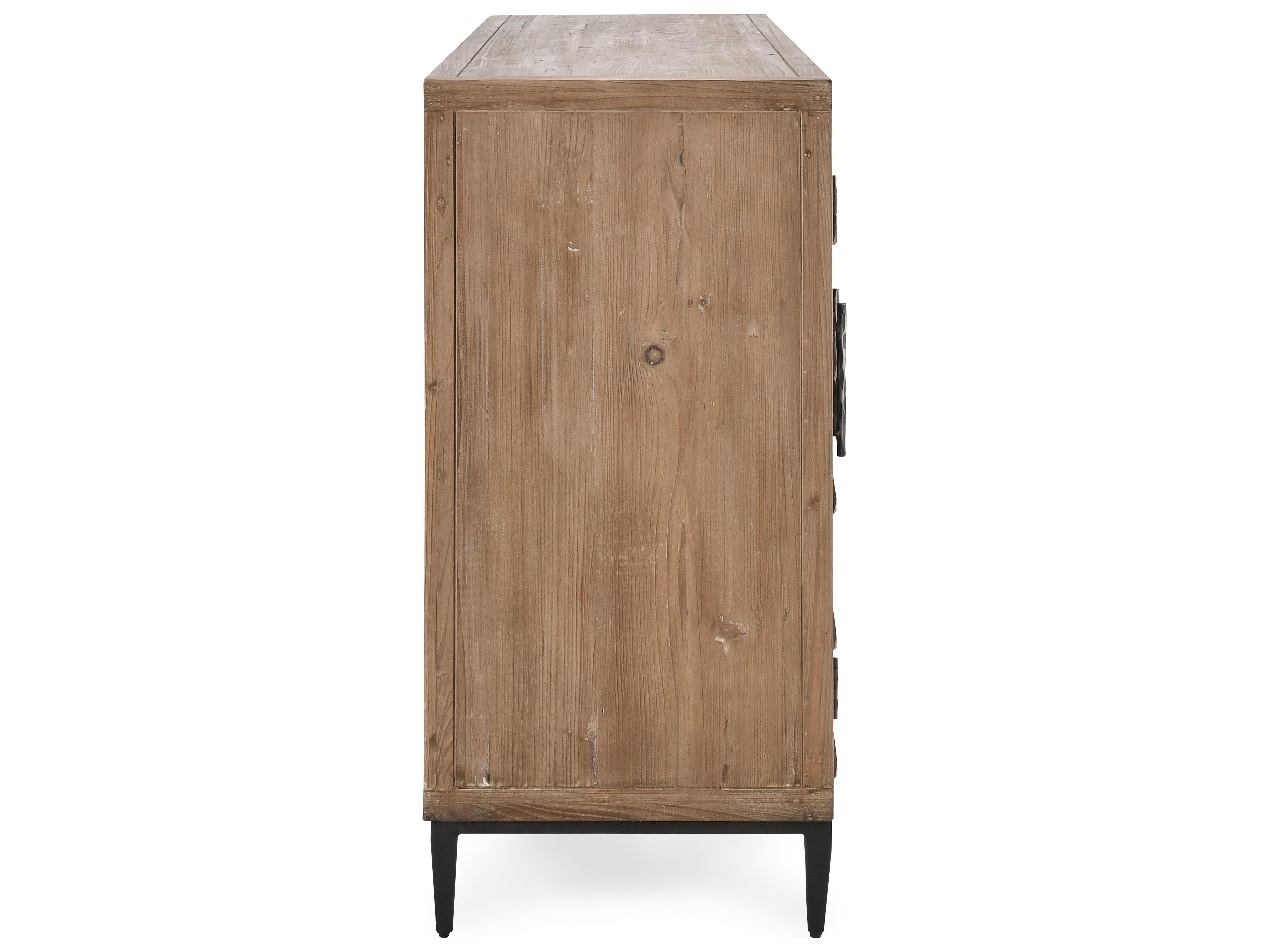 Classic Home Maverick 76" Pine Wood Sideboard