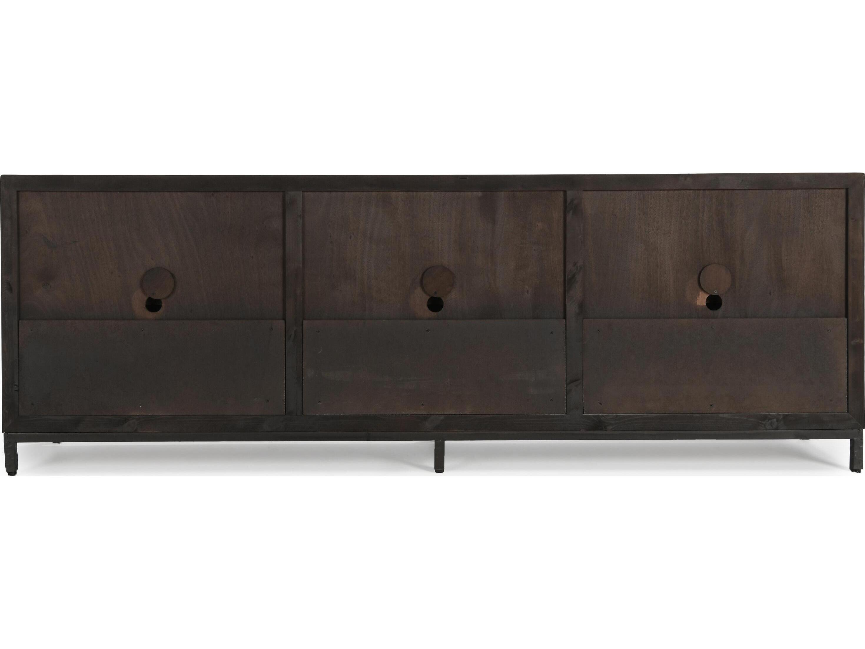 Classic Home Lisbon 103" Pine Wood Brown Sideboard