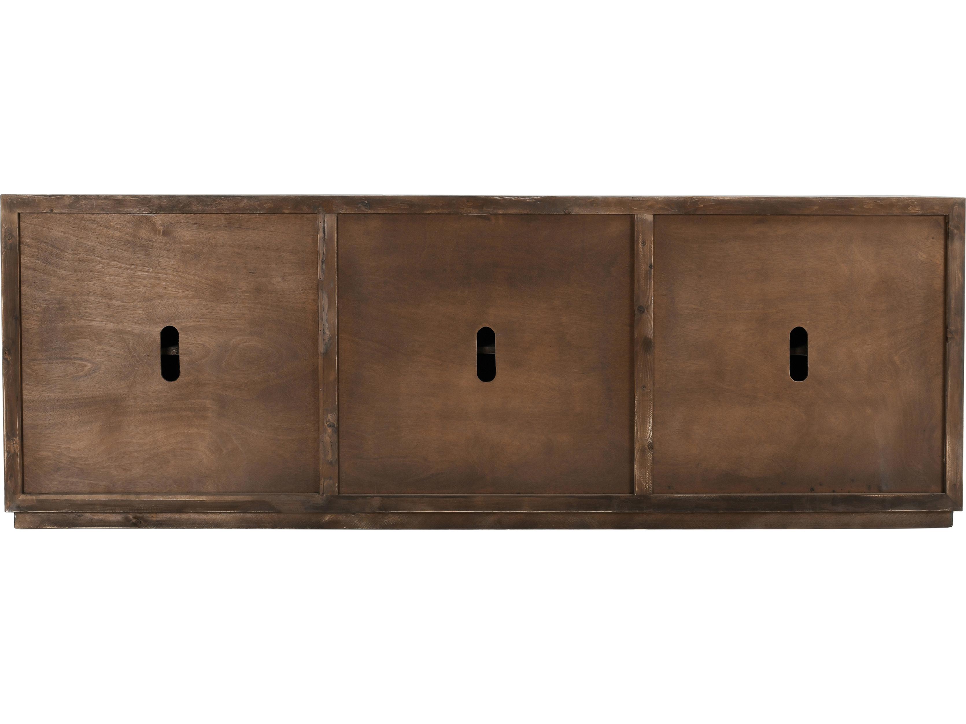 Classic Home Jonas 103" Pine Wood Antique Blue Sideboard