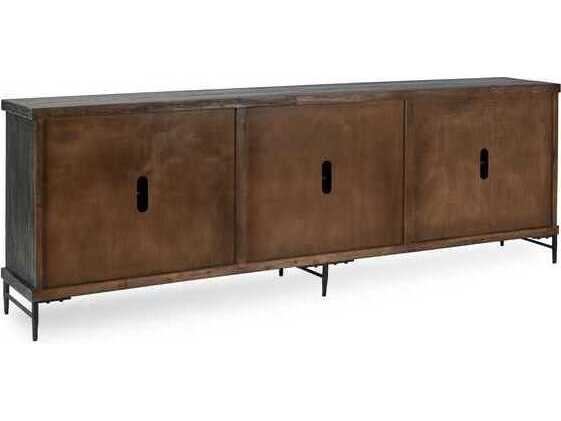 Classic Home Willmark 106" Pine Wood Sideboard