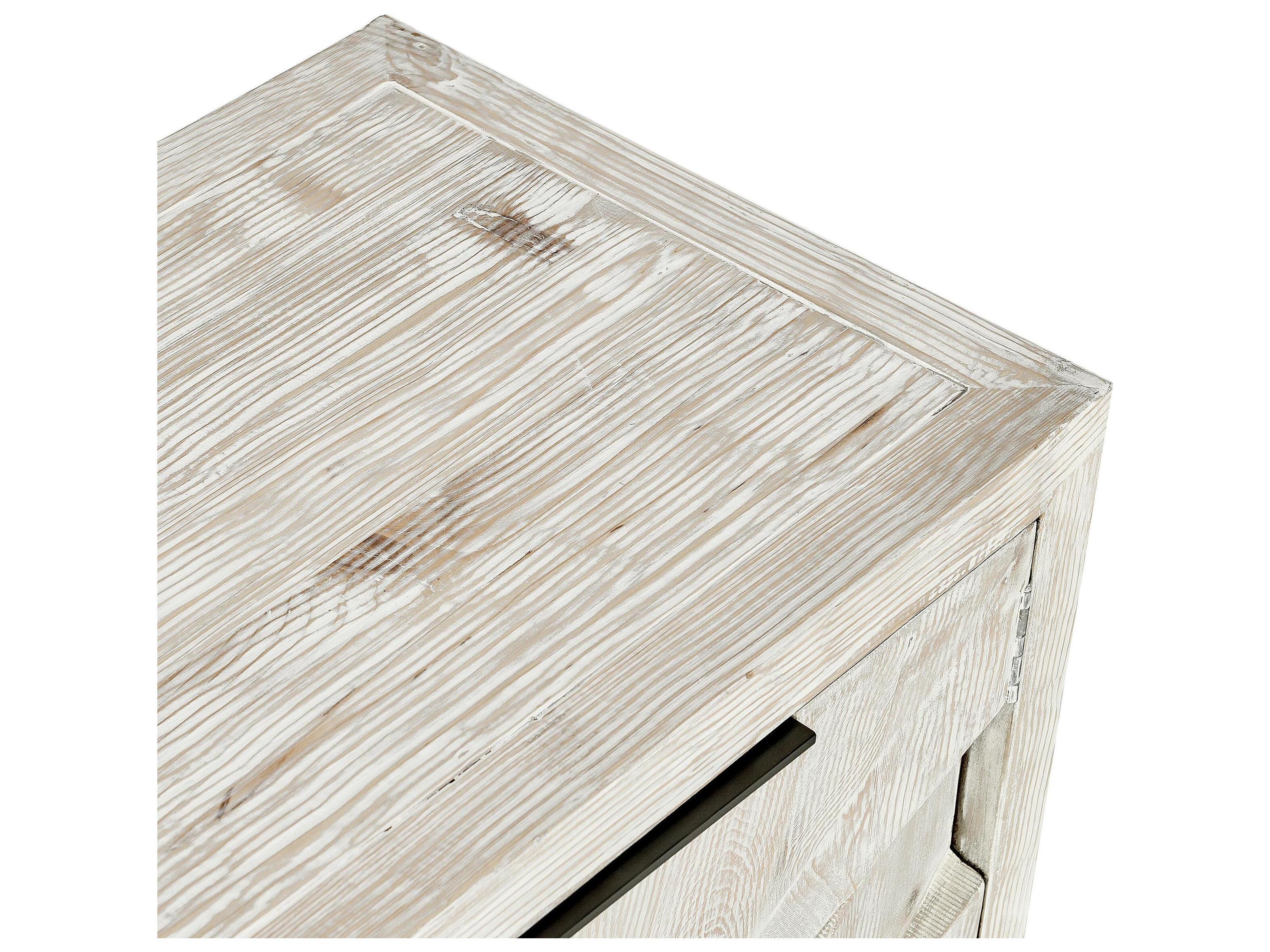 Classic Home Frederick 102" Pine Wood White Sideboard