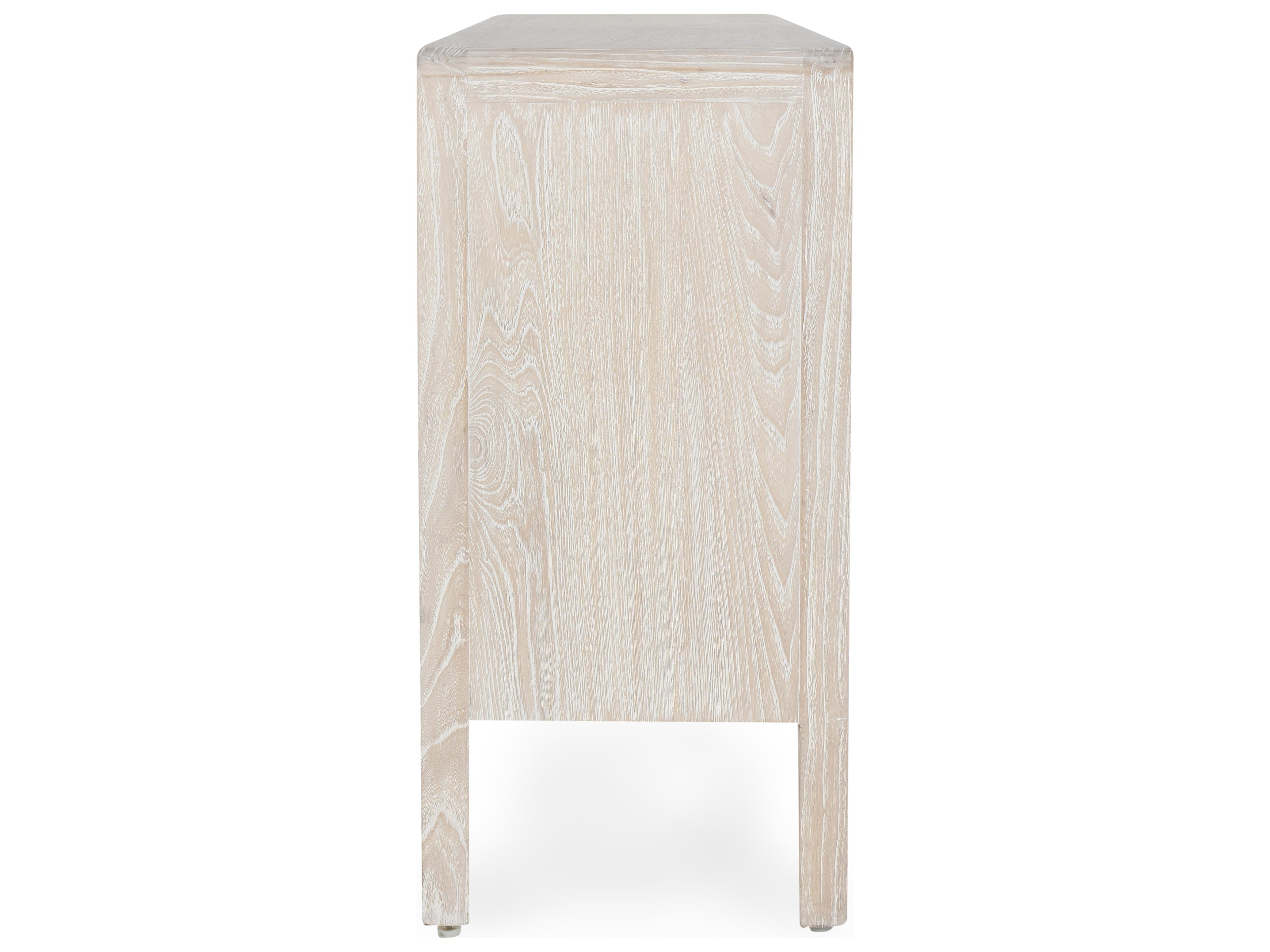 Classic Home Elodie 79" Elm Wood Beige Sideboard