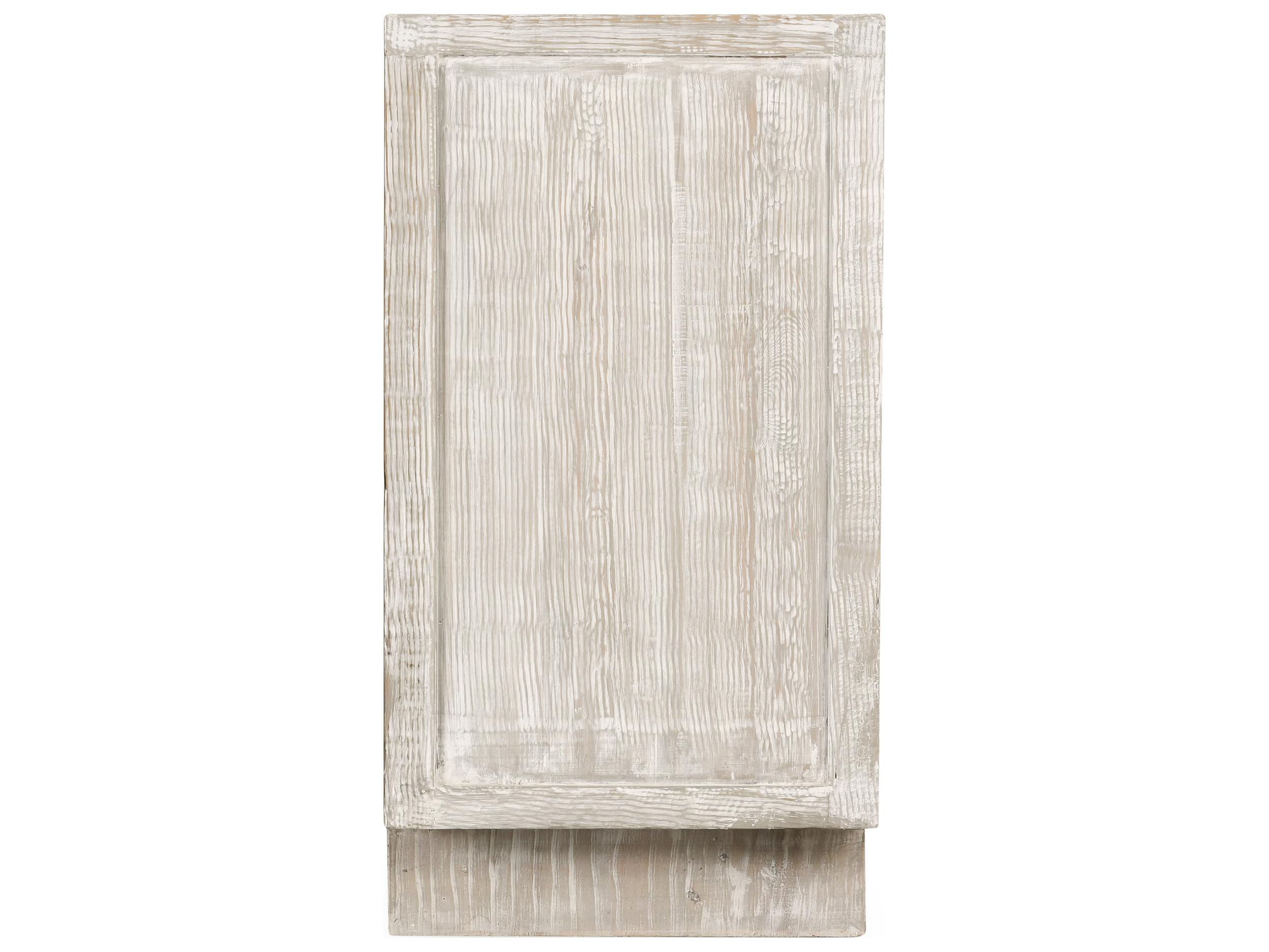 Classic Home Bast 81" Pine Wood Cream Sideboard