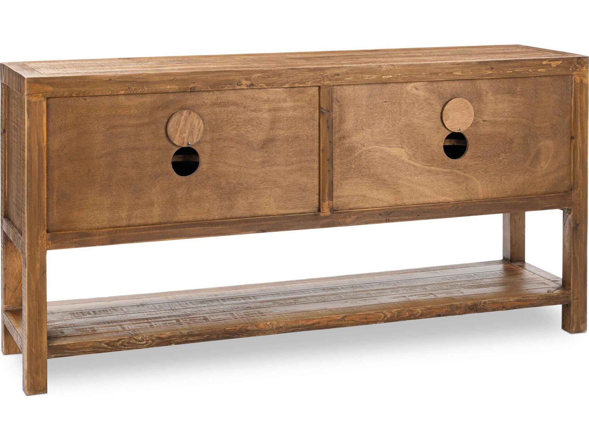 Classic Home Osiris 72" Mahogany Wood Mission Brown Sideboard