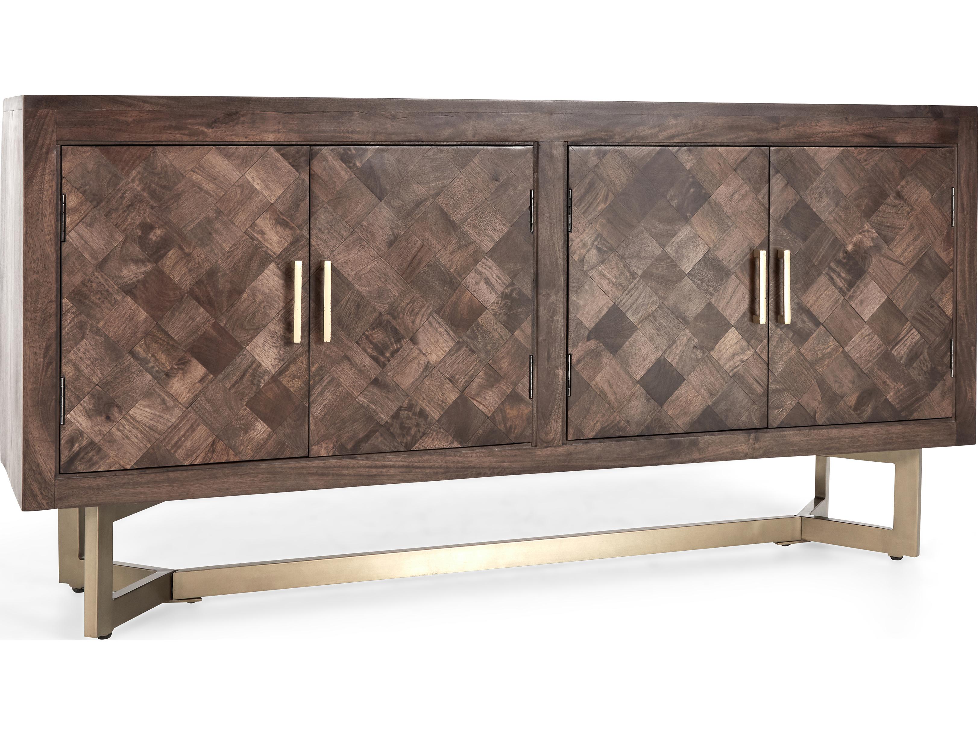 Classic Home Kade 72" Mango Wood Brown Sideboard