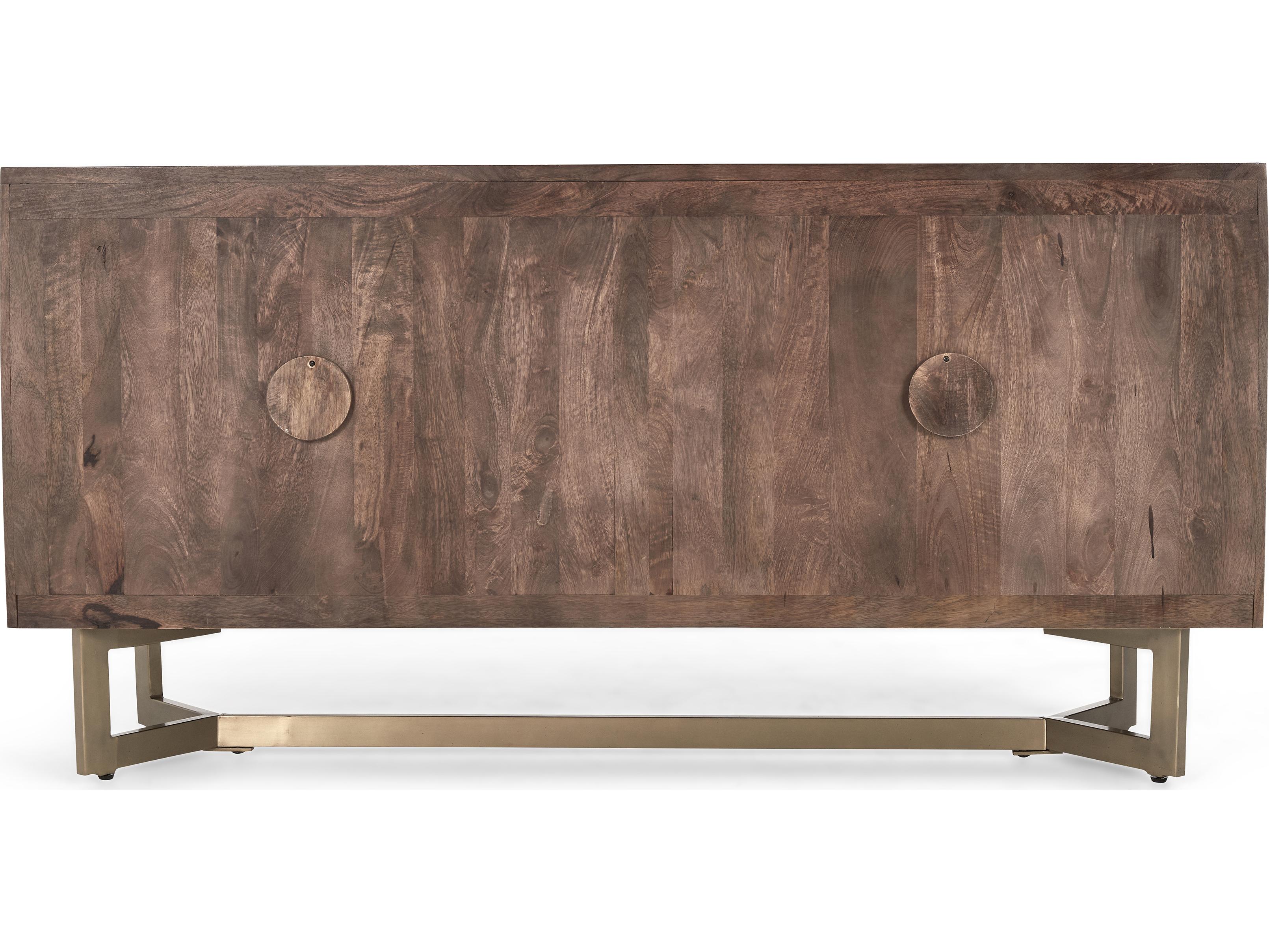 Classic Home Kade 72" Mango Wood Brown Sideboard