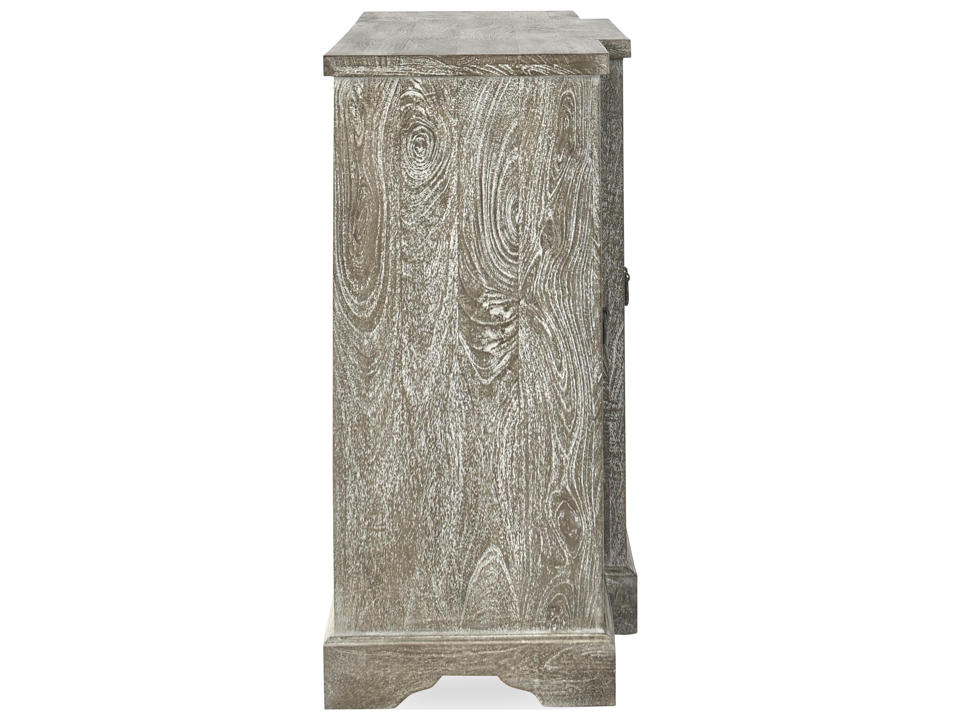 Classic Home Harmony 72" Mango Wood Gray Sideboard