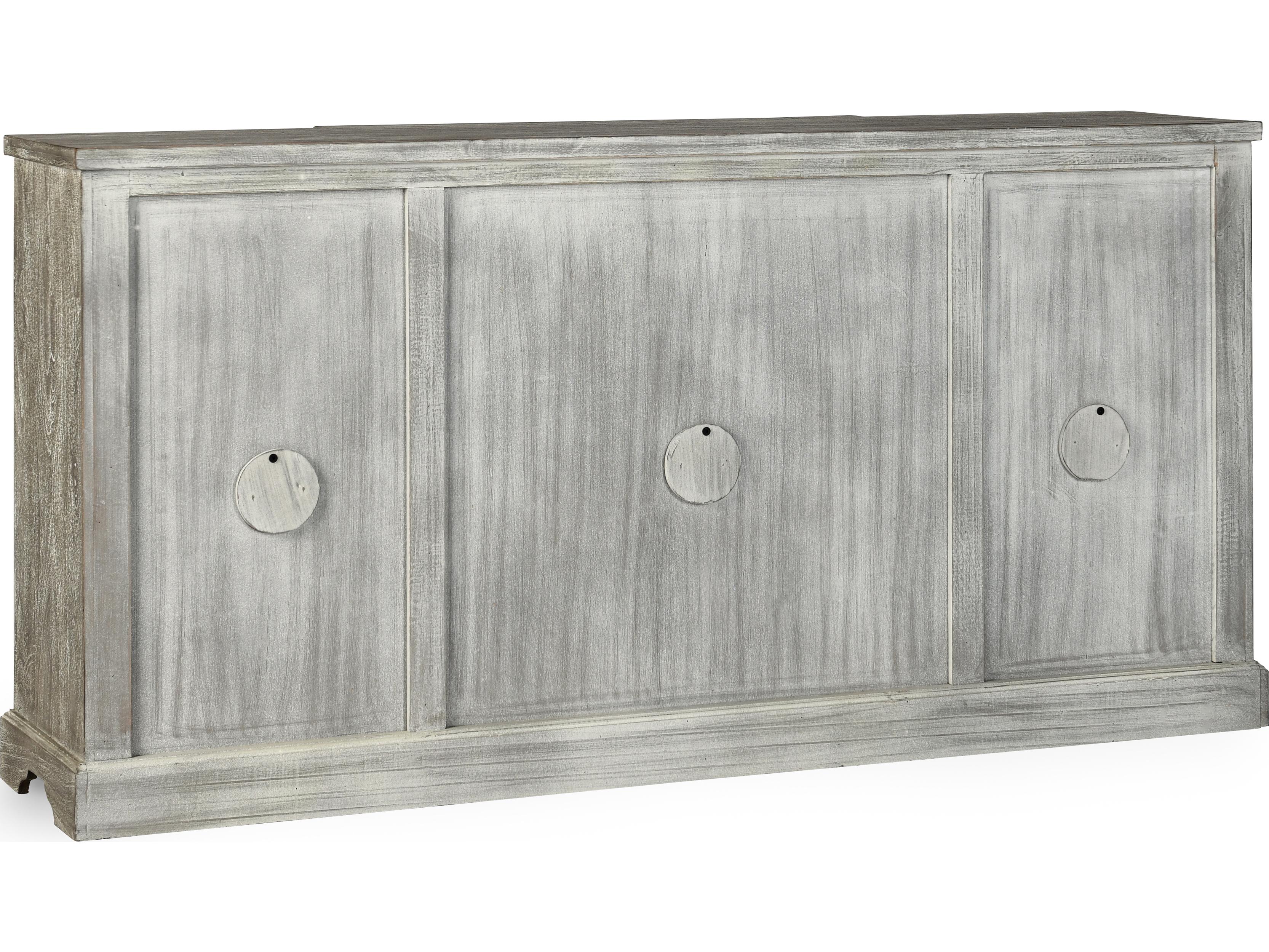 Classic Home Harmony 72" Mango Wood Gray Sideboard