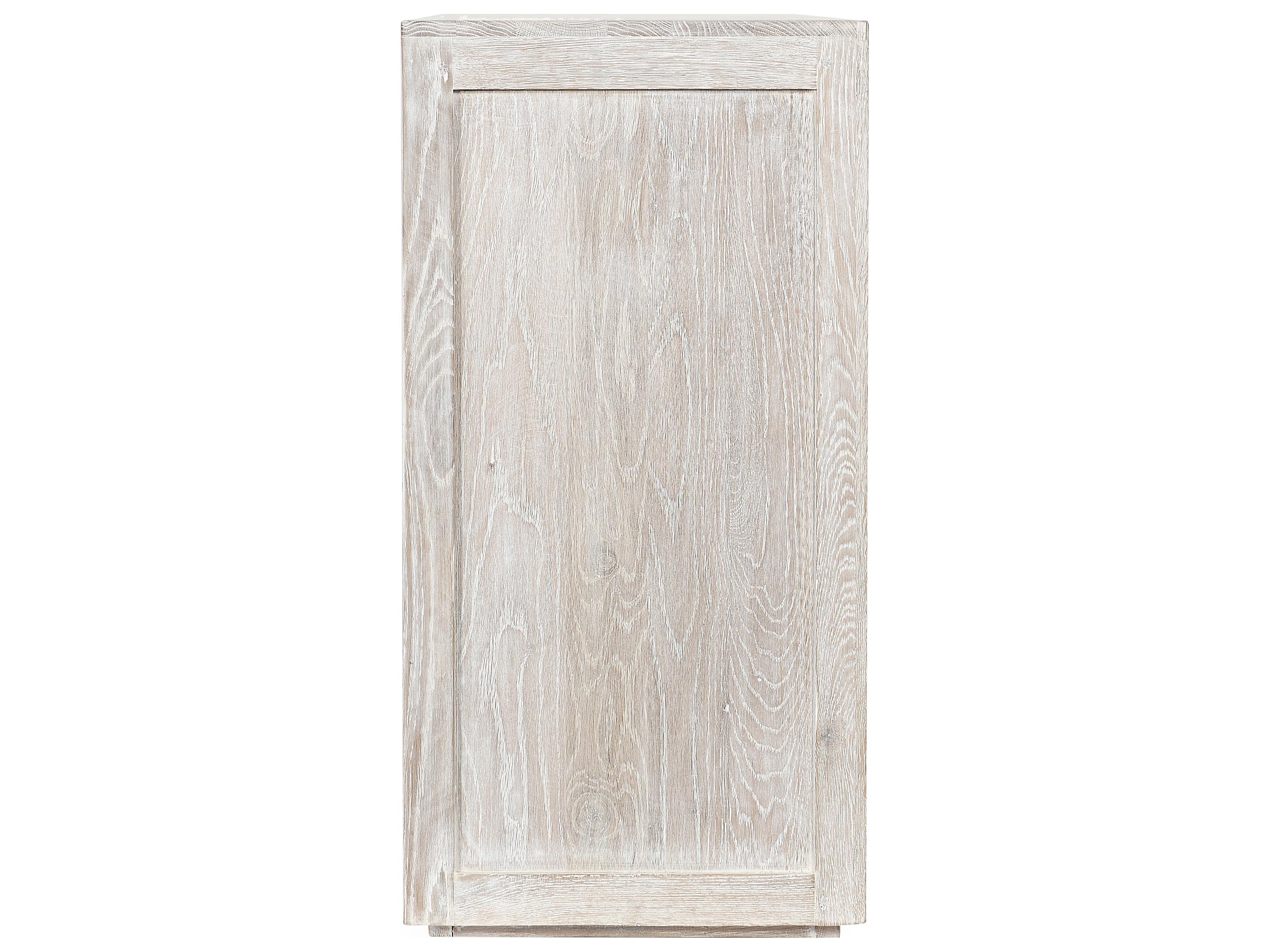 Classic Home Bradley 72" Oak Wood White Sideboard