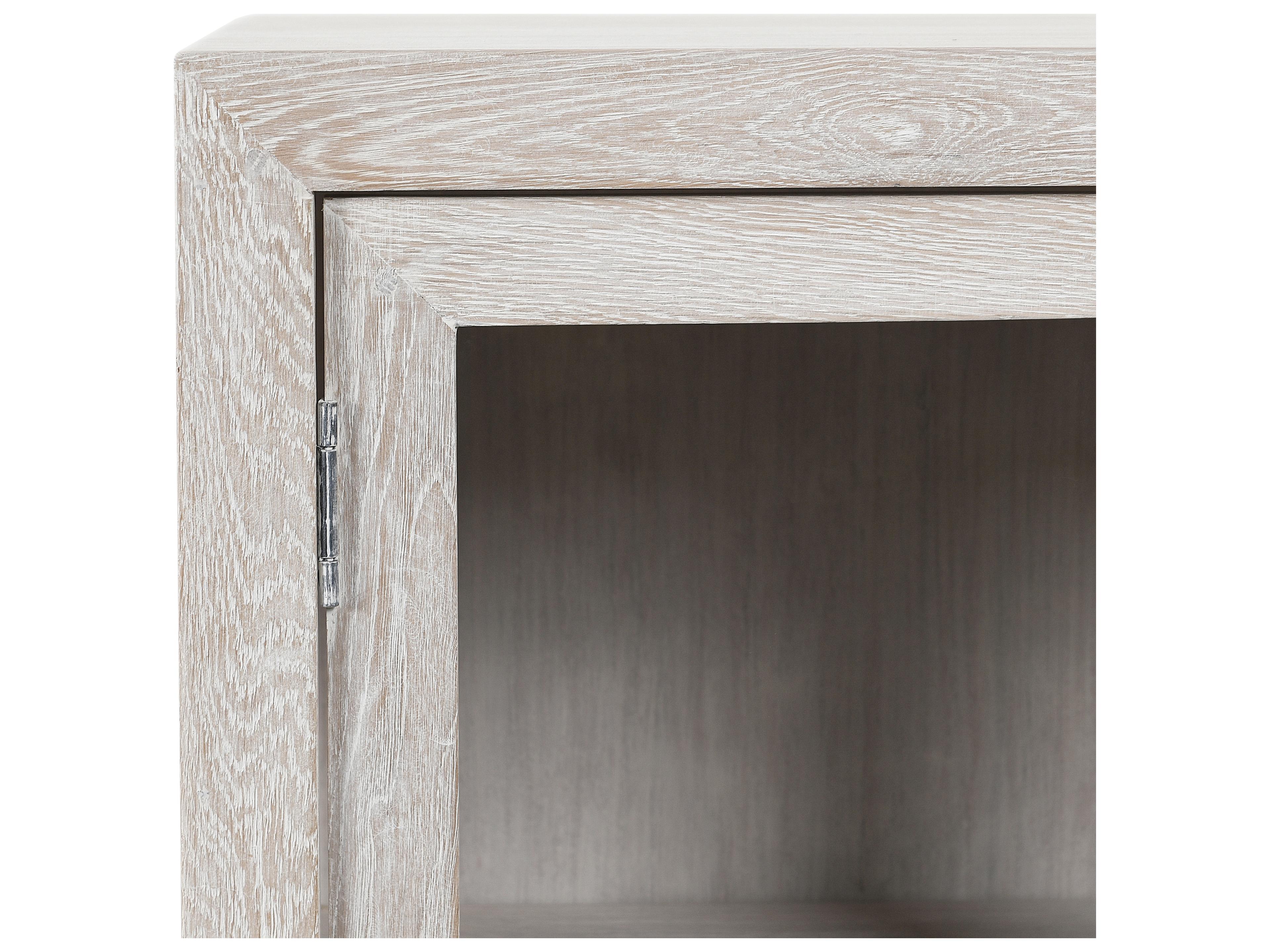 Classic Home Bradley 72" Oak Wood White Sideboard