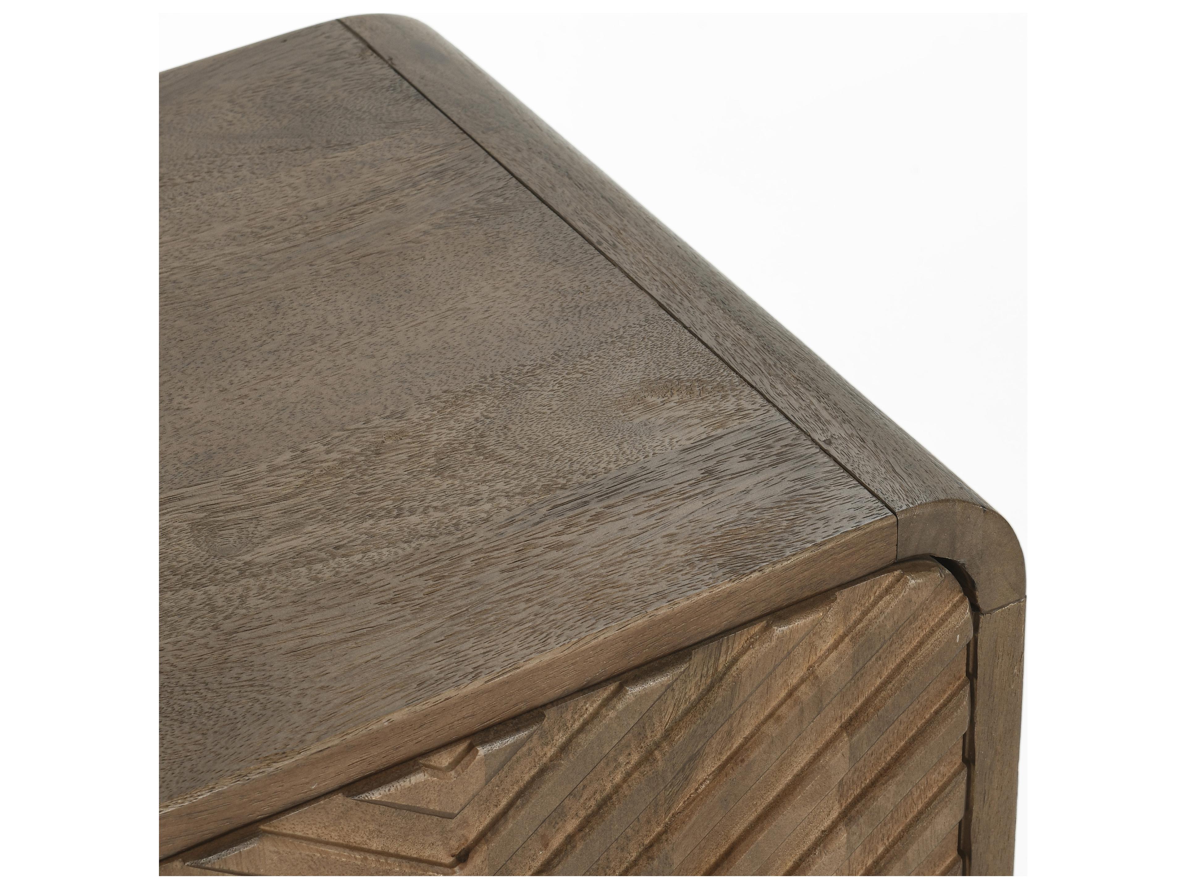 Classic Home Holmes 78" Mango Wood Brown Sideboard