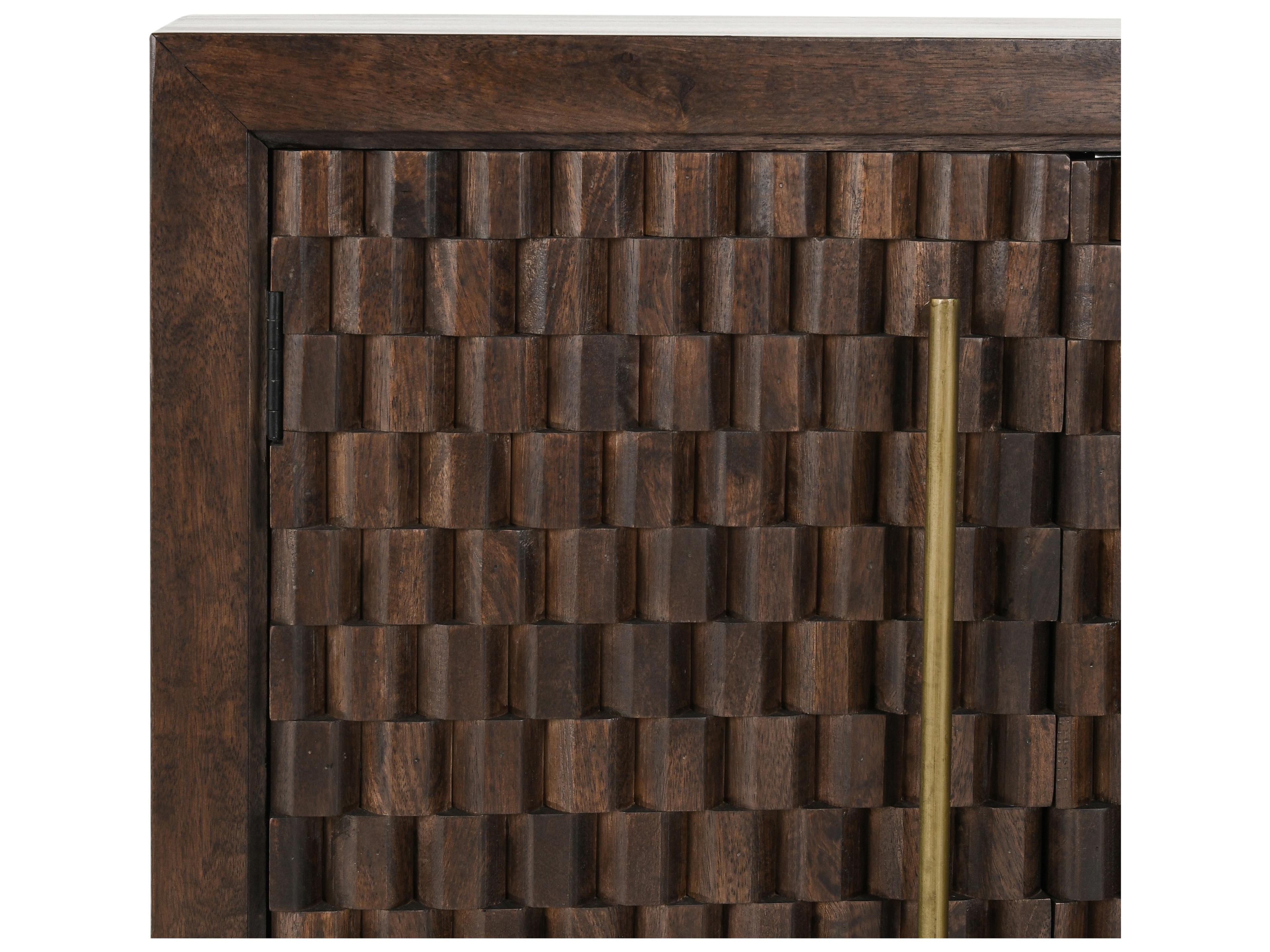 Classic Home Norwood 72" Mango Wood Brown Sideboard