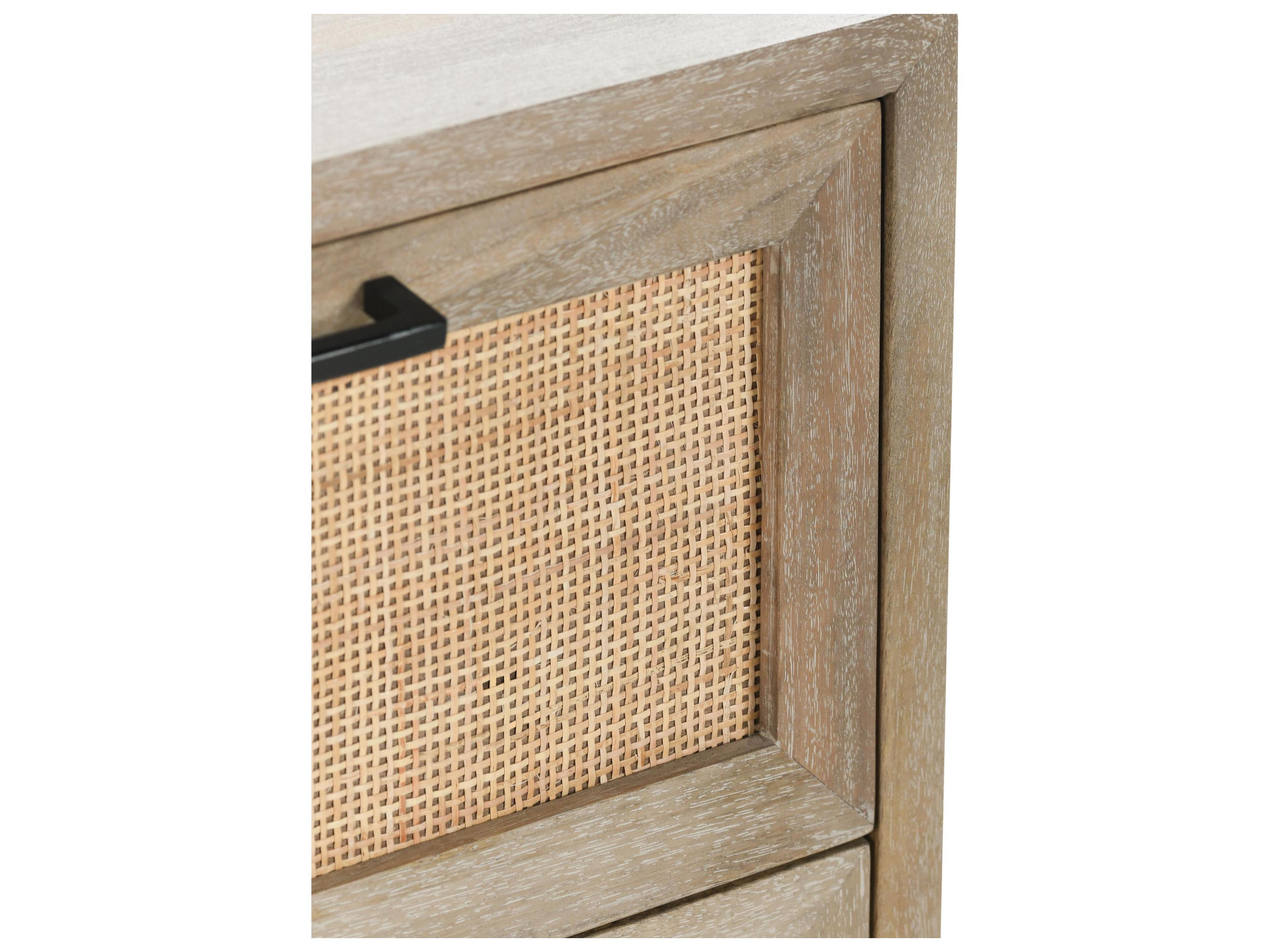 Classic Home Jensen 6-Drawers Mango Wood Double Dresser