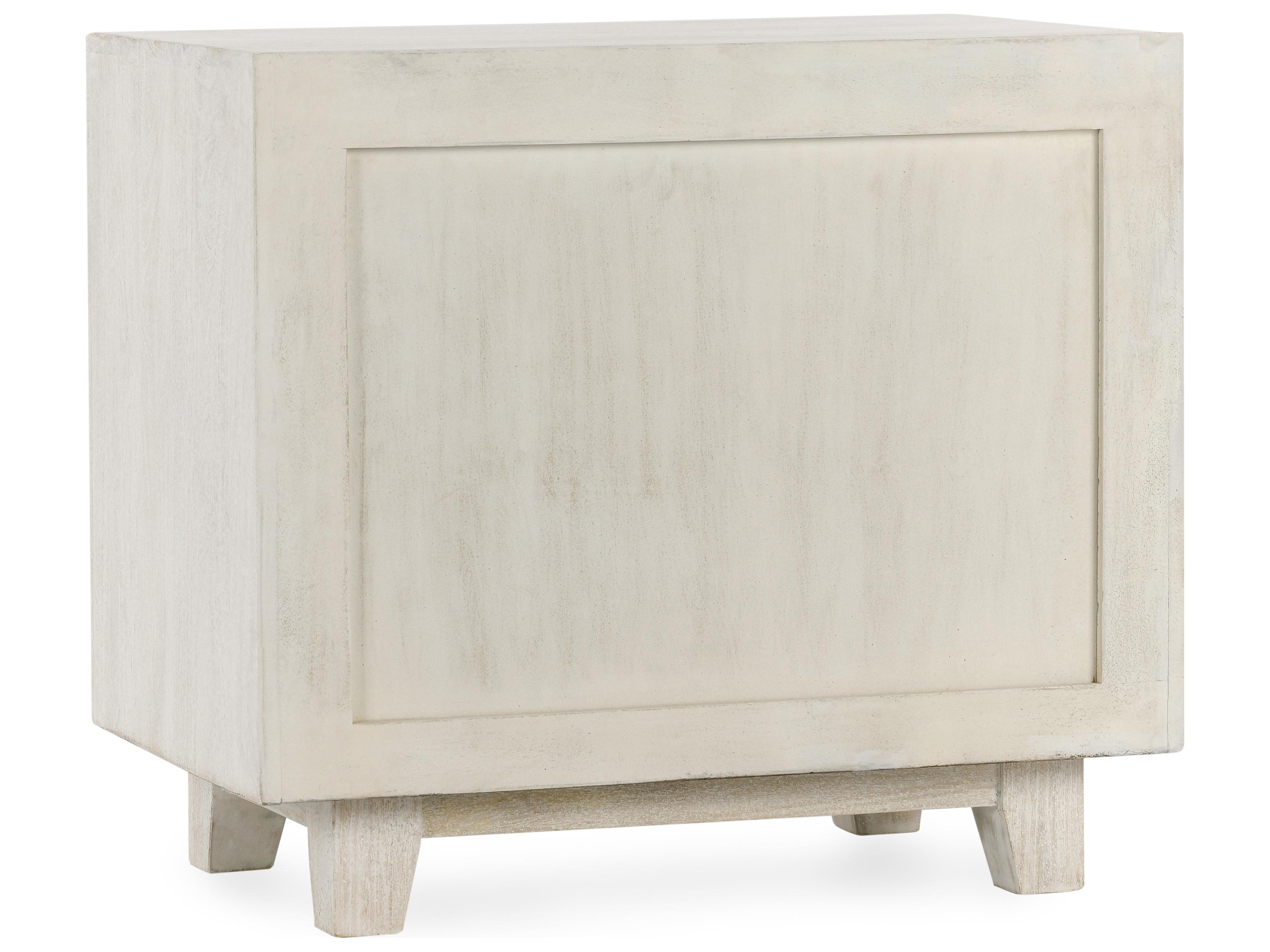 Classic Home Reece 2-Drawers Beige Mango Wood Nightstand
