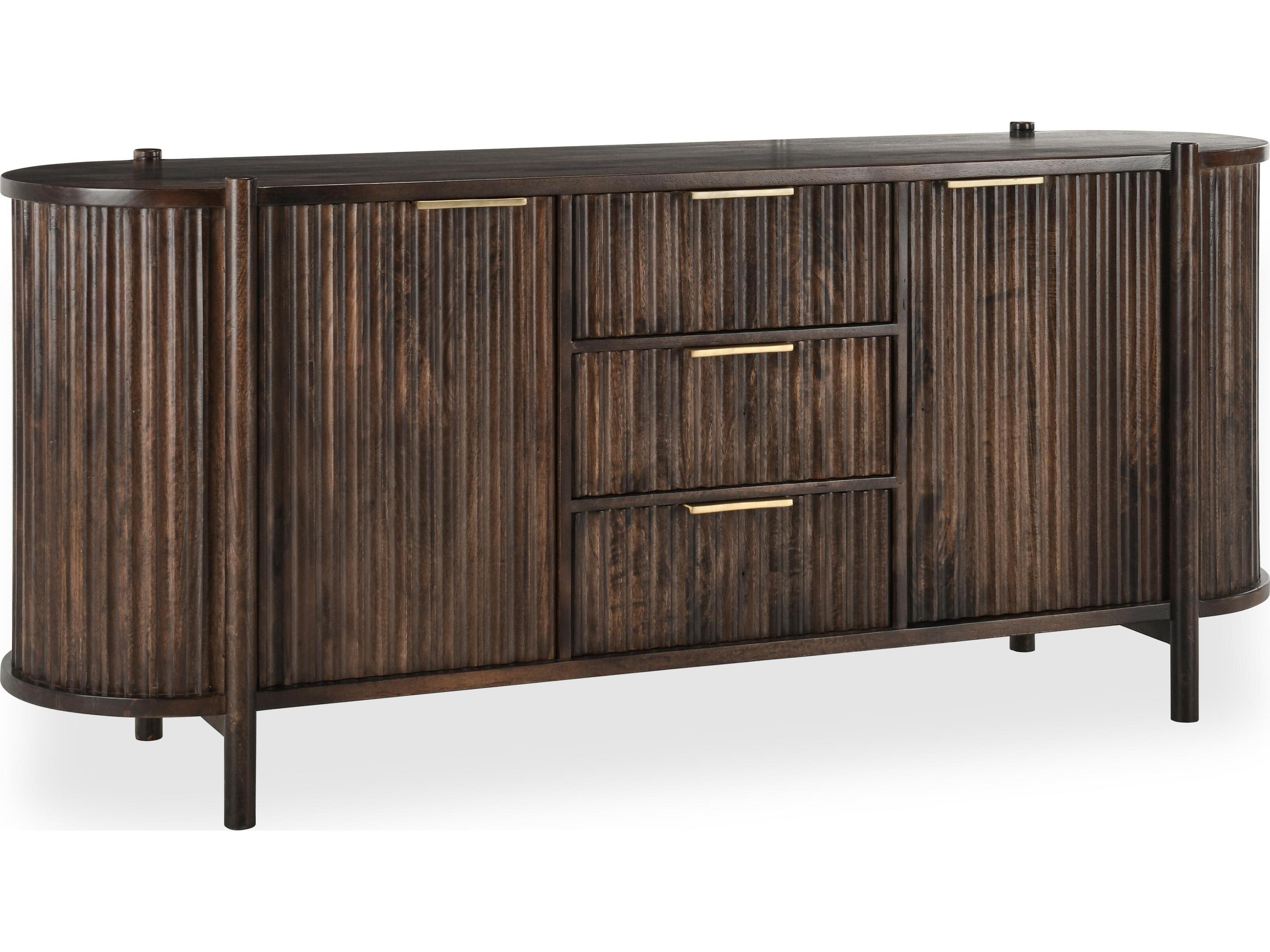 Classic Home Redford 73" Mango Wood Brown Sideboard