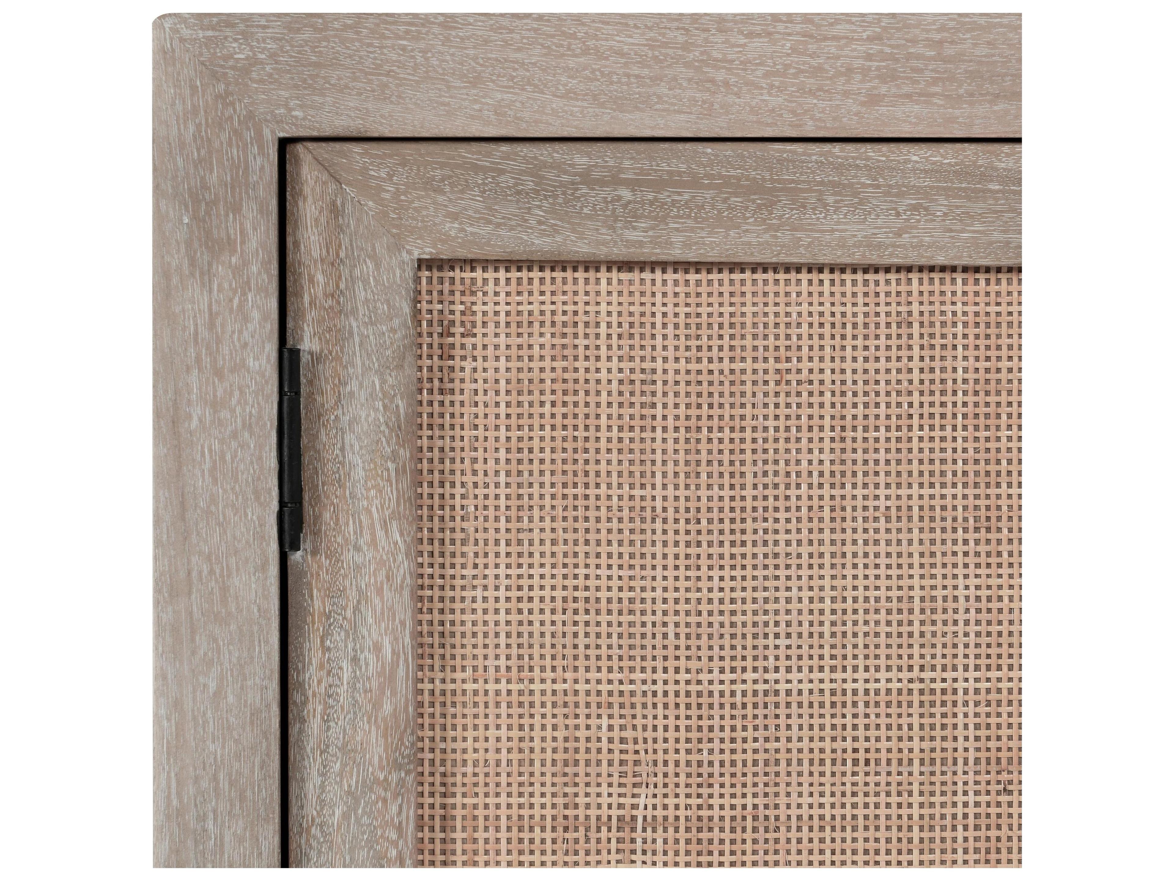 Classic Home Jensen 72" Mango Wood Taupe Sideboard