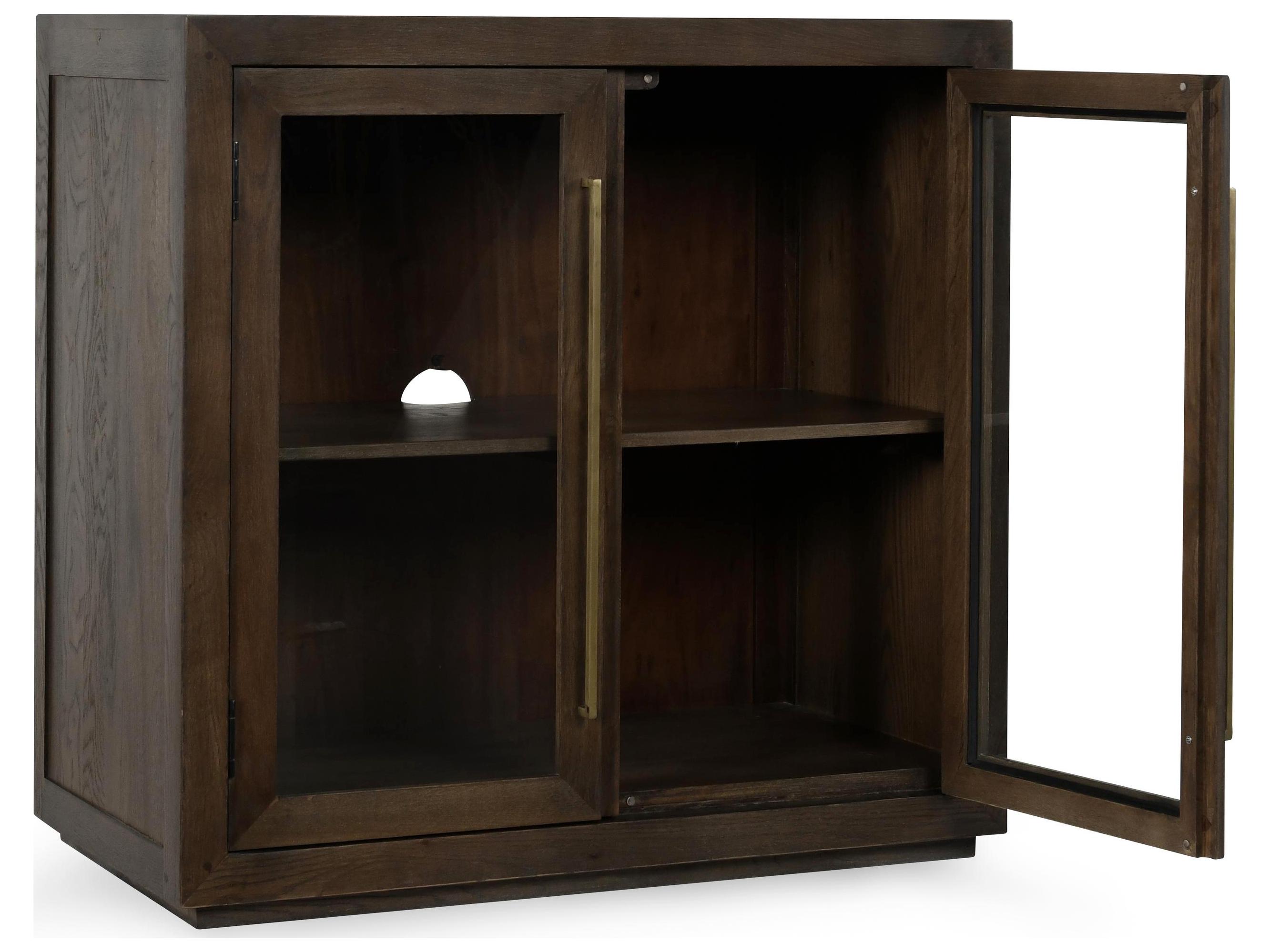 Classic Home Bradley Cocoa Brown Oak Wood Accent Chest